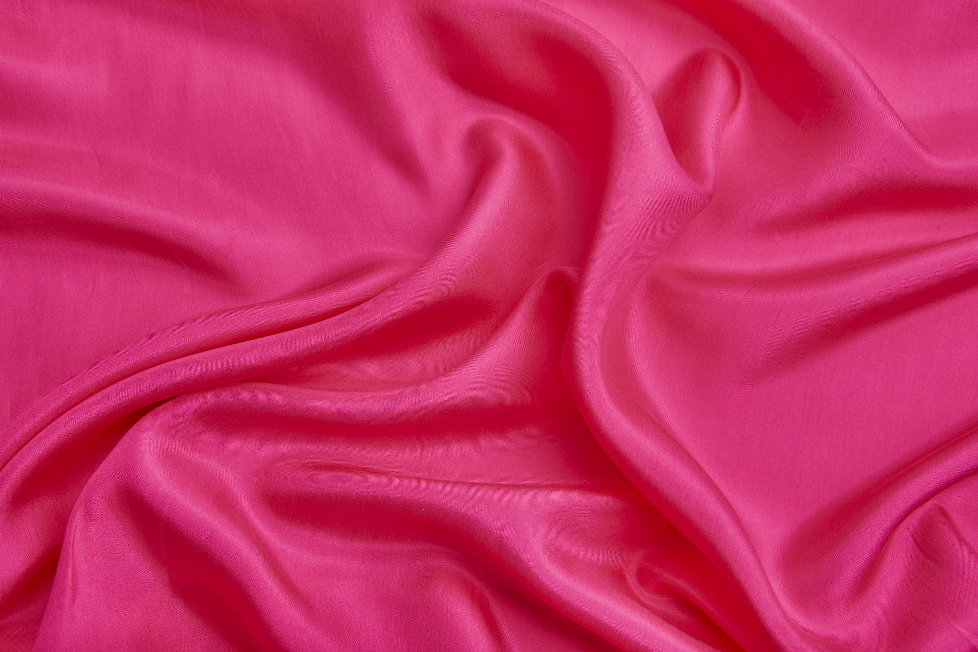 Silk Habotai - Hot Pink fabric, image 5 of 5