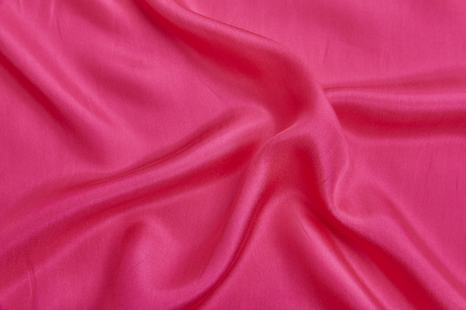 Silk Habotai - Hot Pink fabric, image 4 of 5