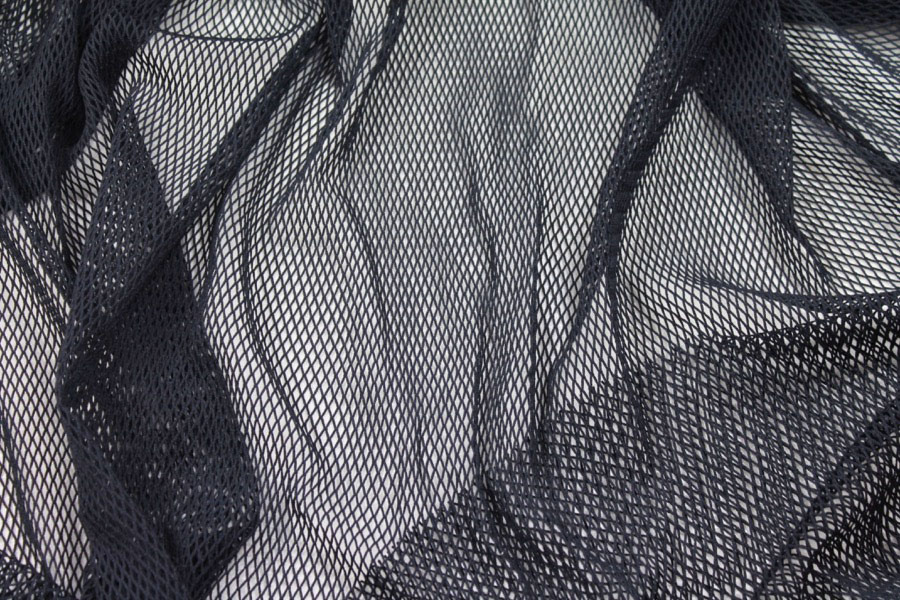 Fishnet - Dark Navy fabric, image 2 of 6