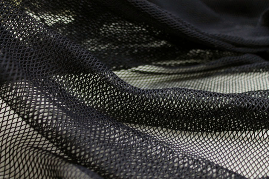 Fishnet - Dark Navy fabric, image 5 of 6