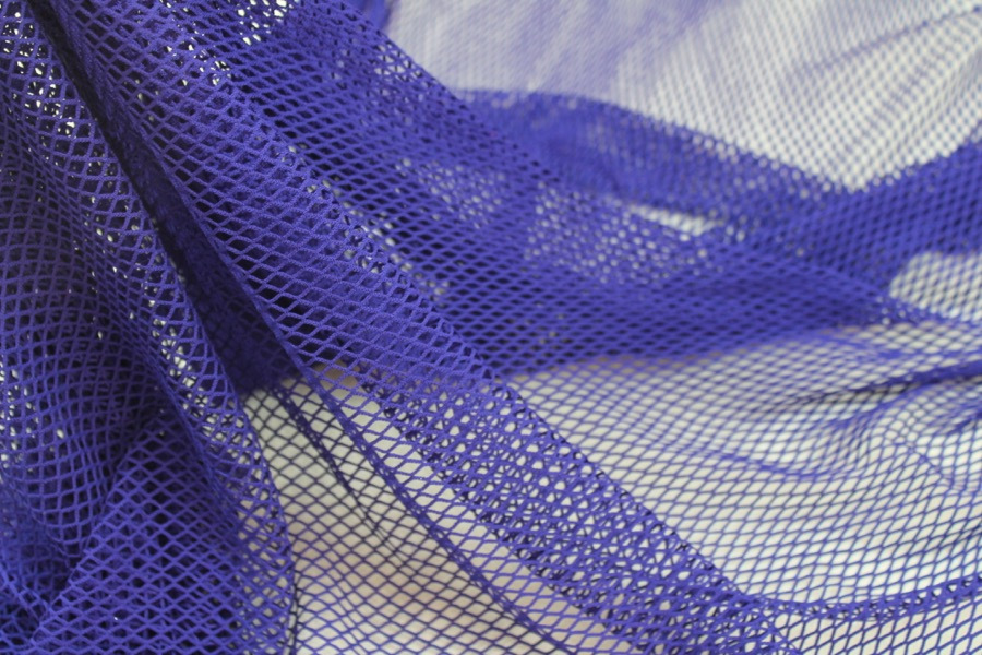 Fishnet - Purple fabric, image 5 of 6