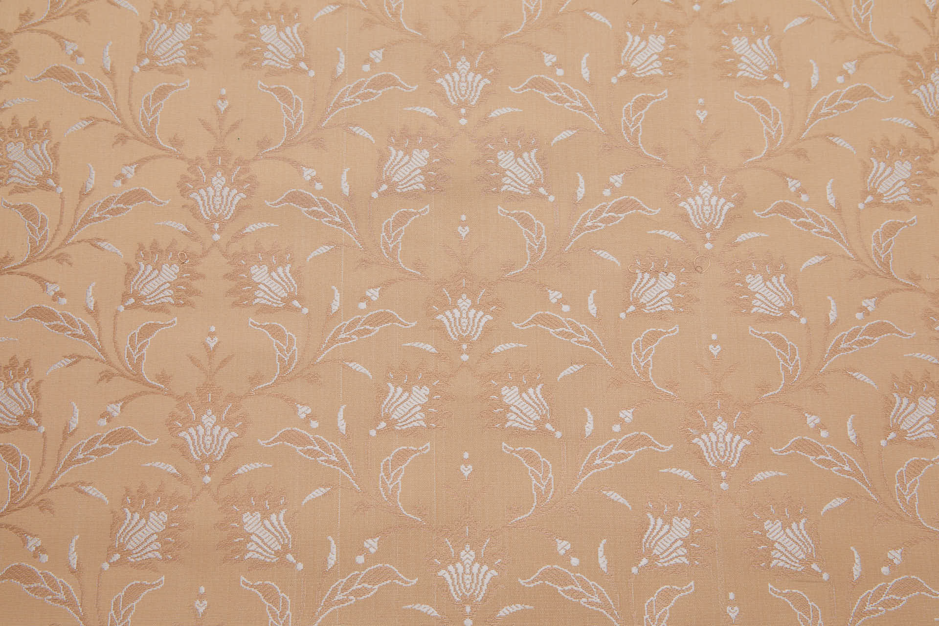 Banaras Brocade - Floral in Apricot Gold and Ivory fabric, image 10 of 10