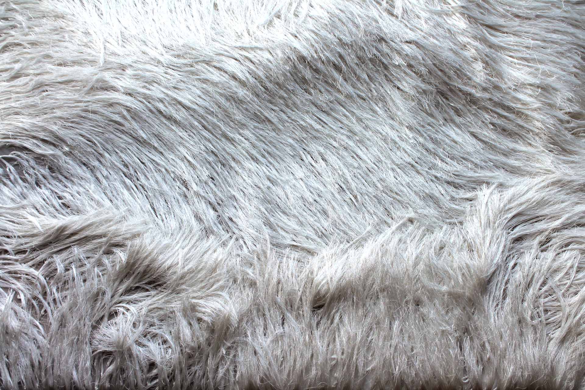 "Yeti" Viscose Fringing on Silk Chiffon - Ivory fabric, image 7 of 9