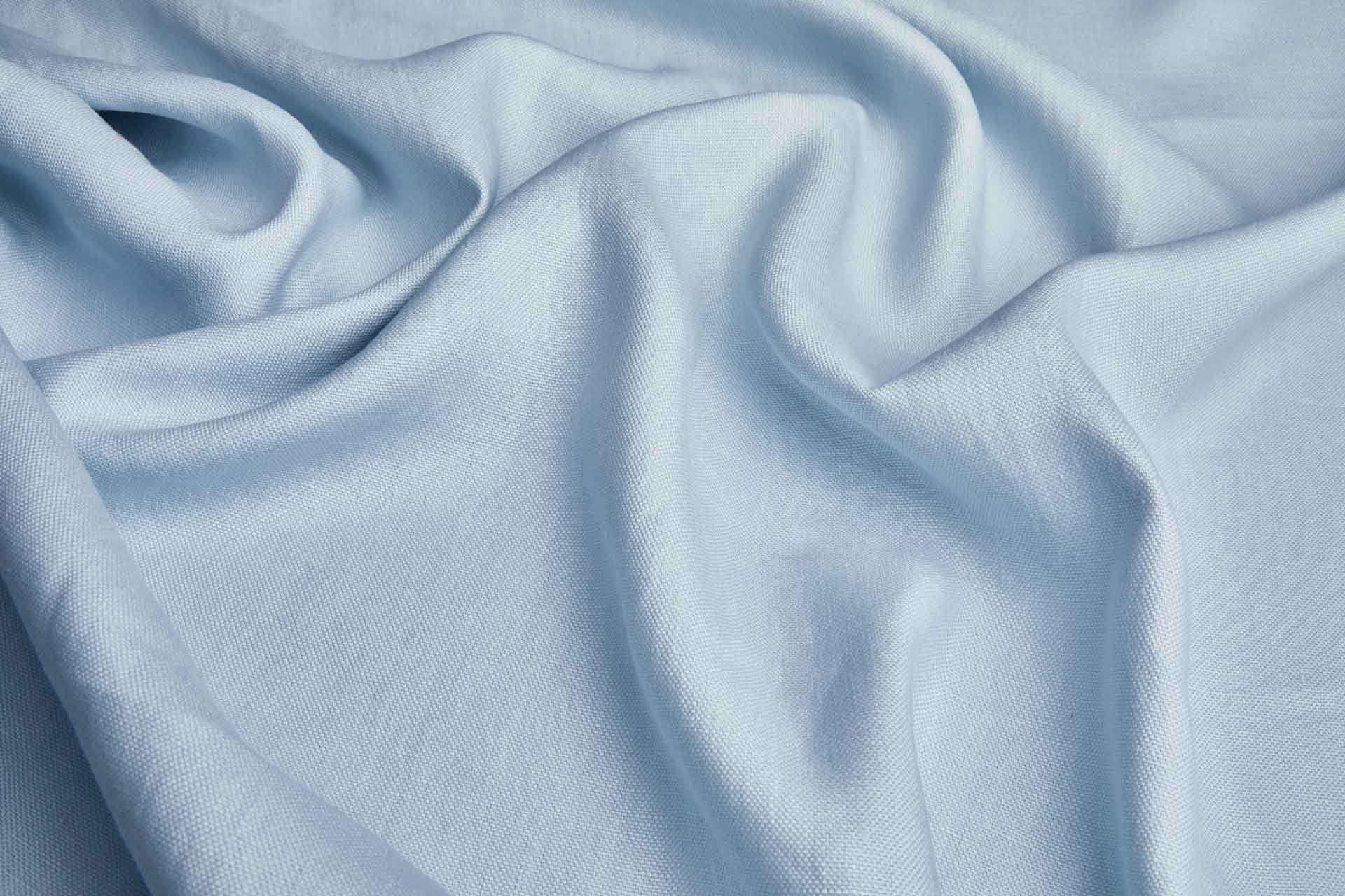 Medium Weight Linen - Pale Blue fabric