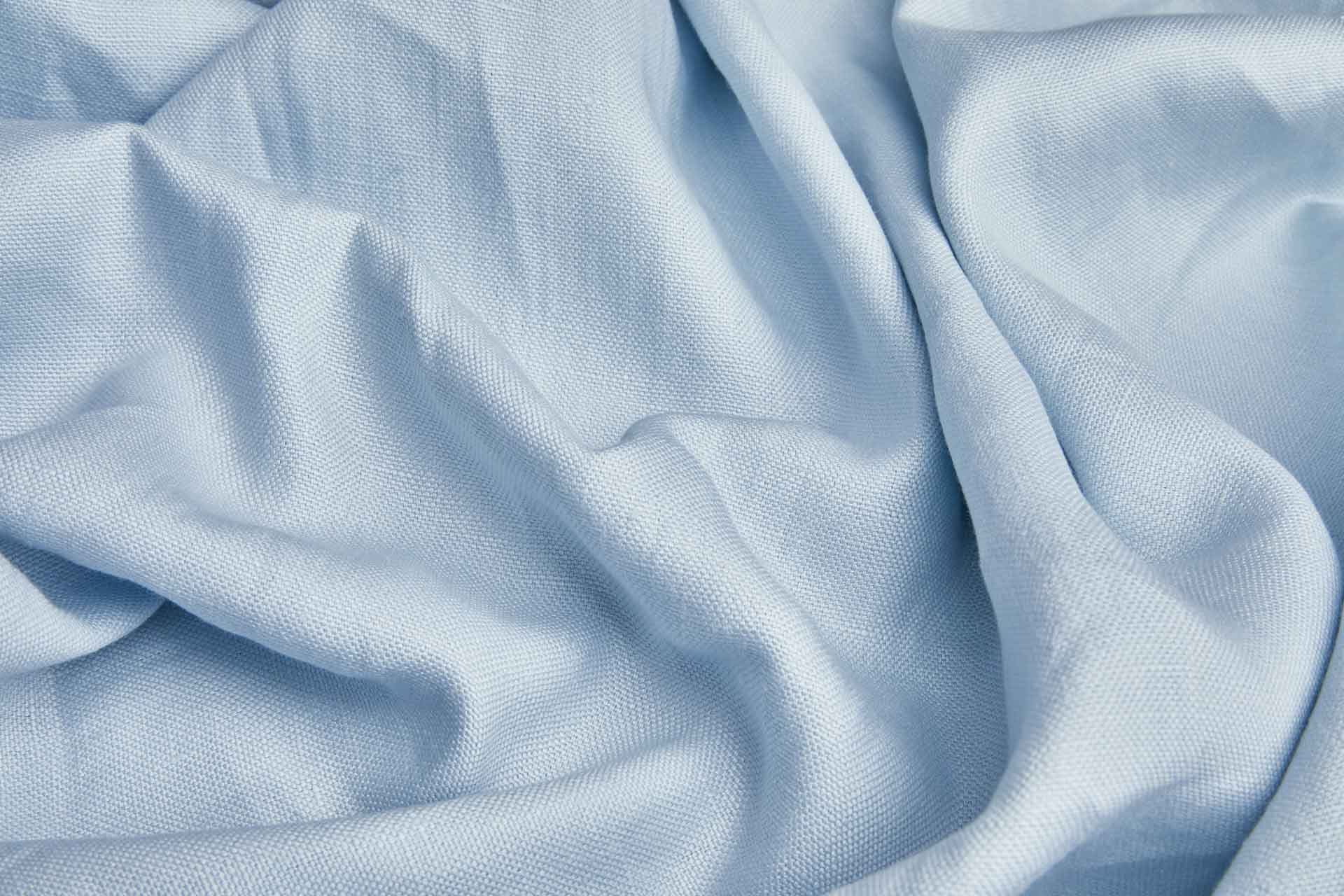 Medium Weight Linen - Pale Blue fabric, image 3 of 4