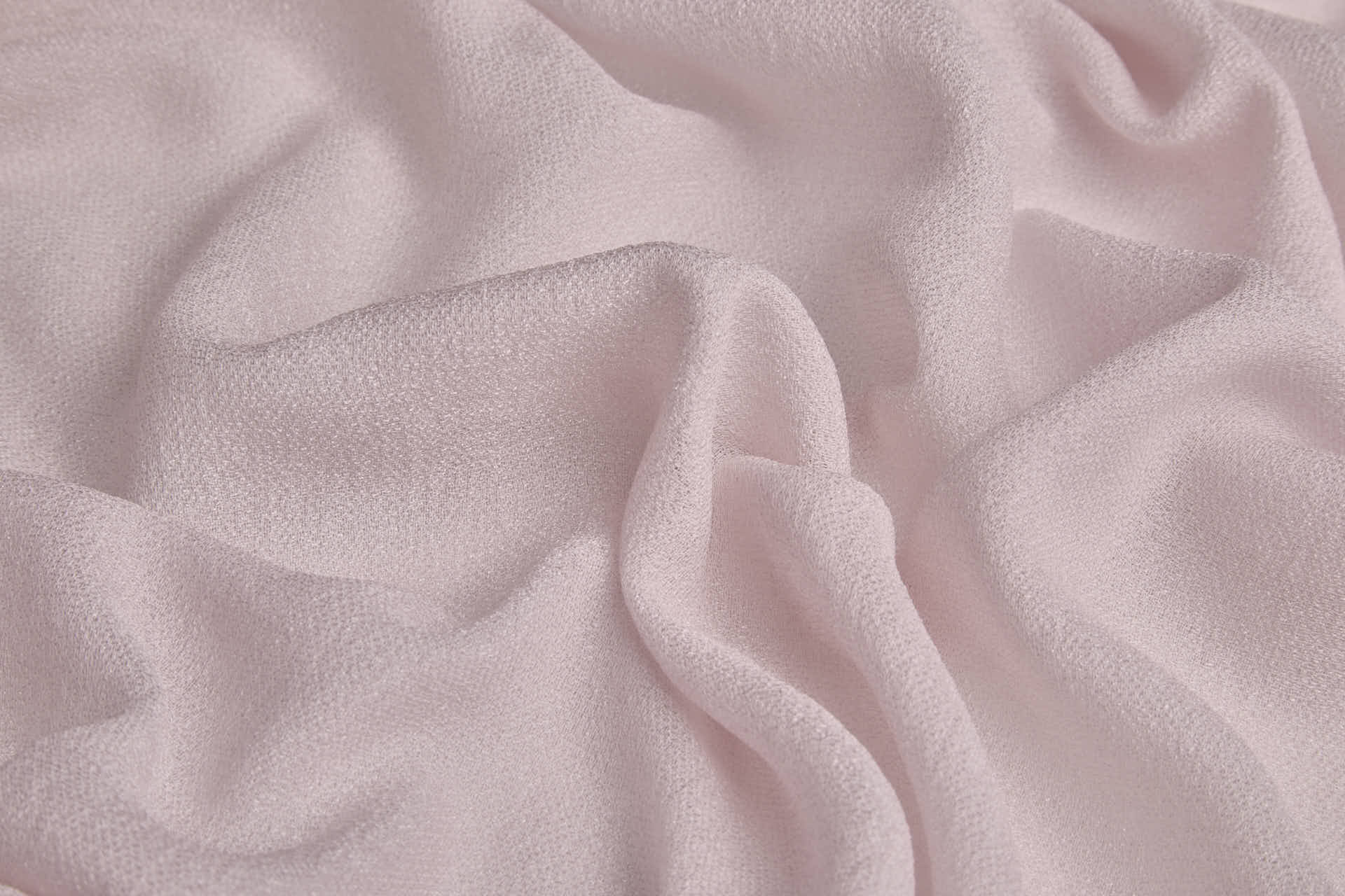 Shimmery Silk Blend Crepe - Oyster Pink fabric