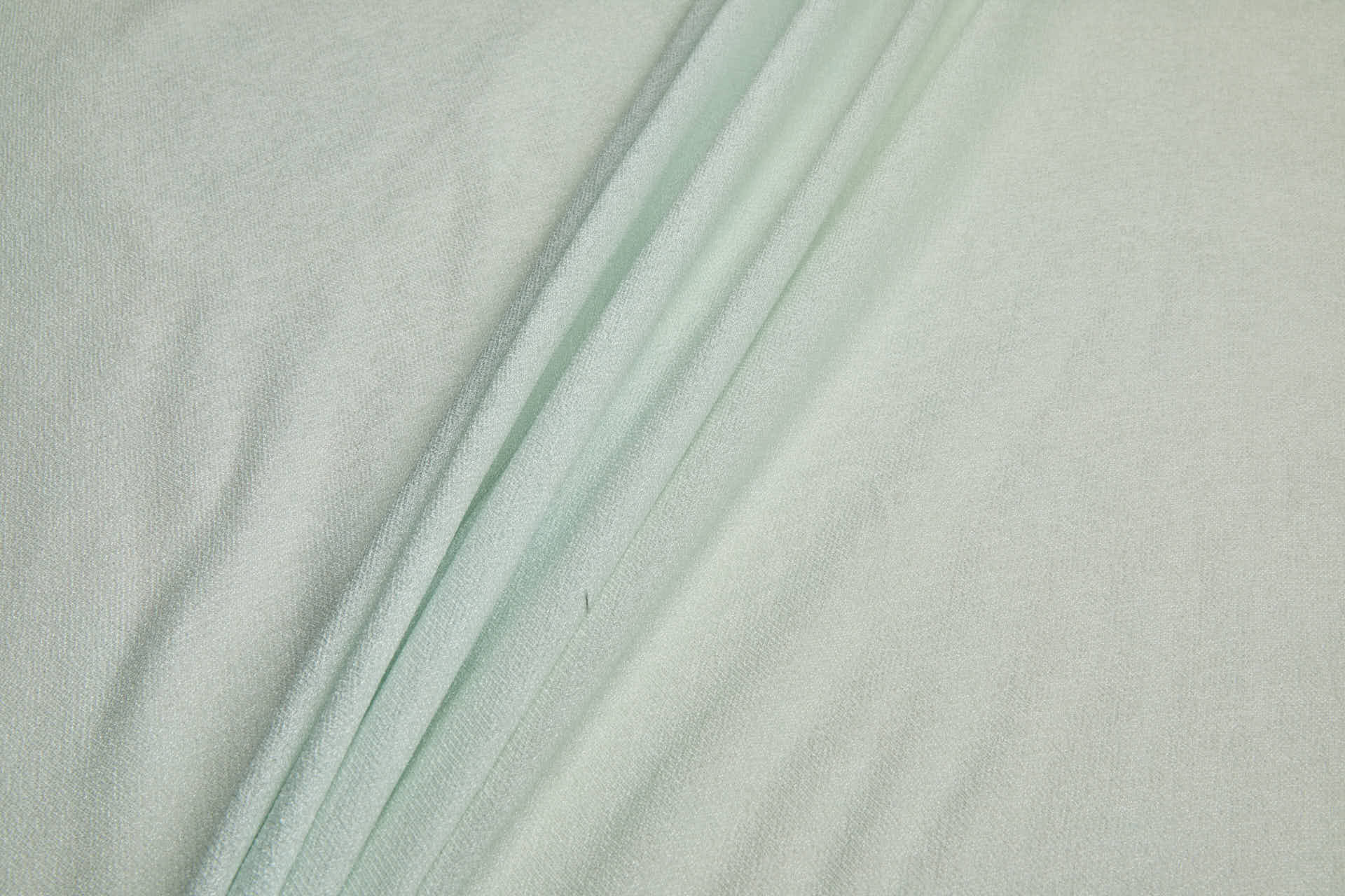 Shimmery Silk Blend Crepe - Sea Mist Green fabric, image 4 of 5