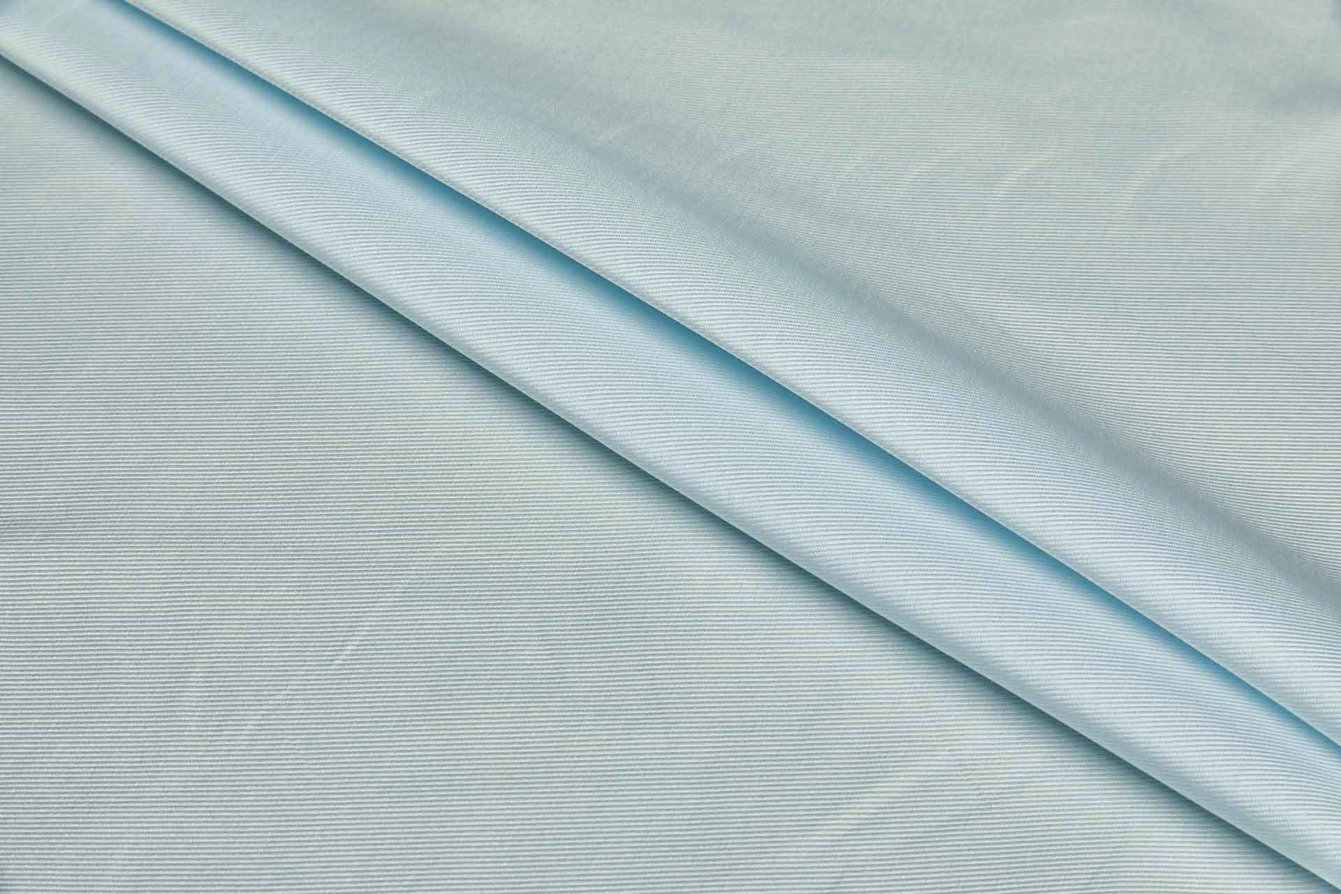 Palest Blue Polyester Grosgrain fabric, image 4 of 4
