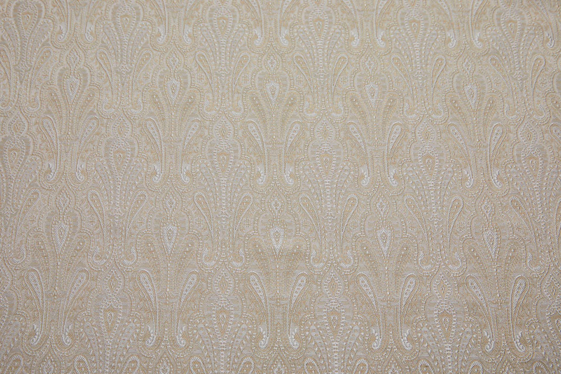 Banaras Brocade - Cream, Ivory and Gold fabric, image 10 of 10