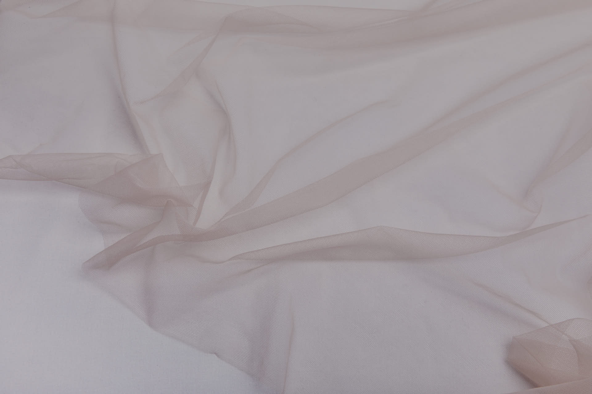 Stretch Illusion Tulle - Blush fabric, image 4 of 7