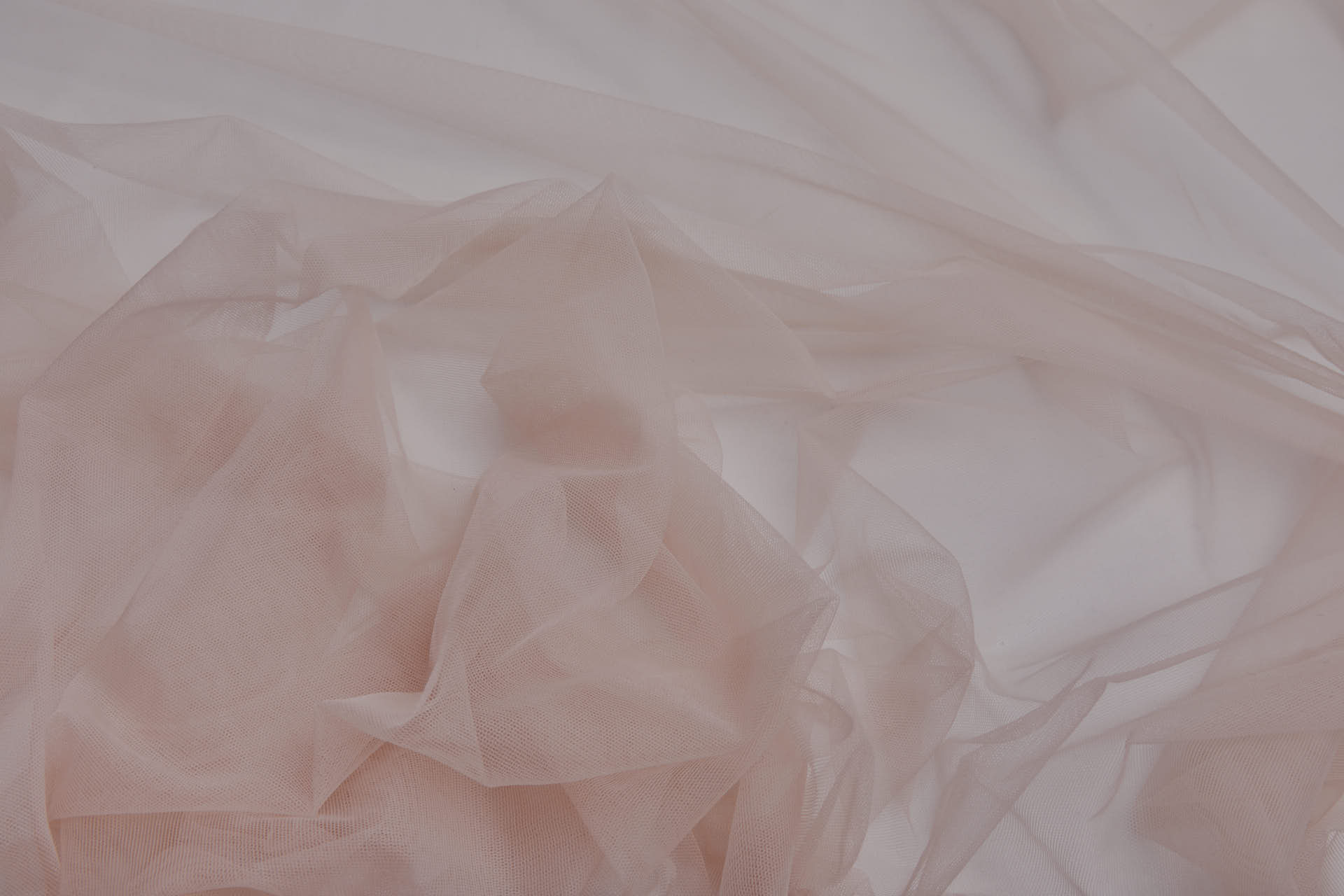 Stretch Illusion Tulle - Blush fabric, image 3 of 7