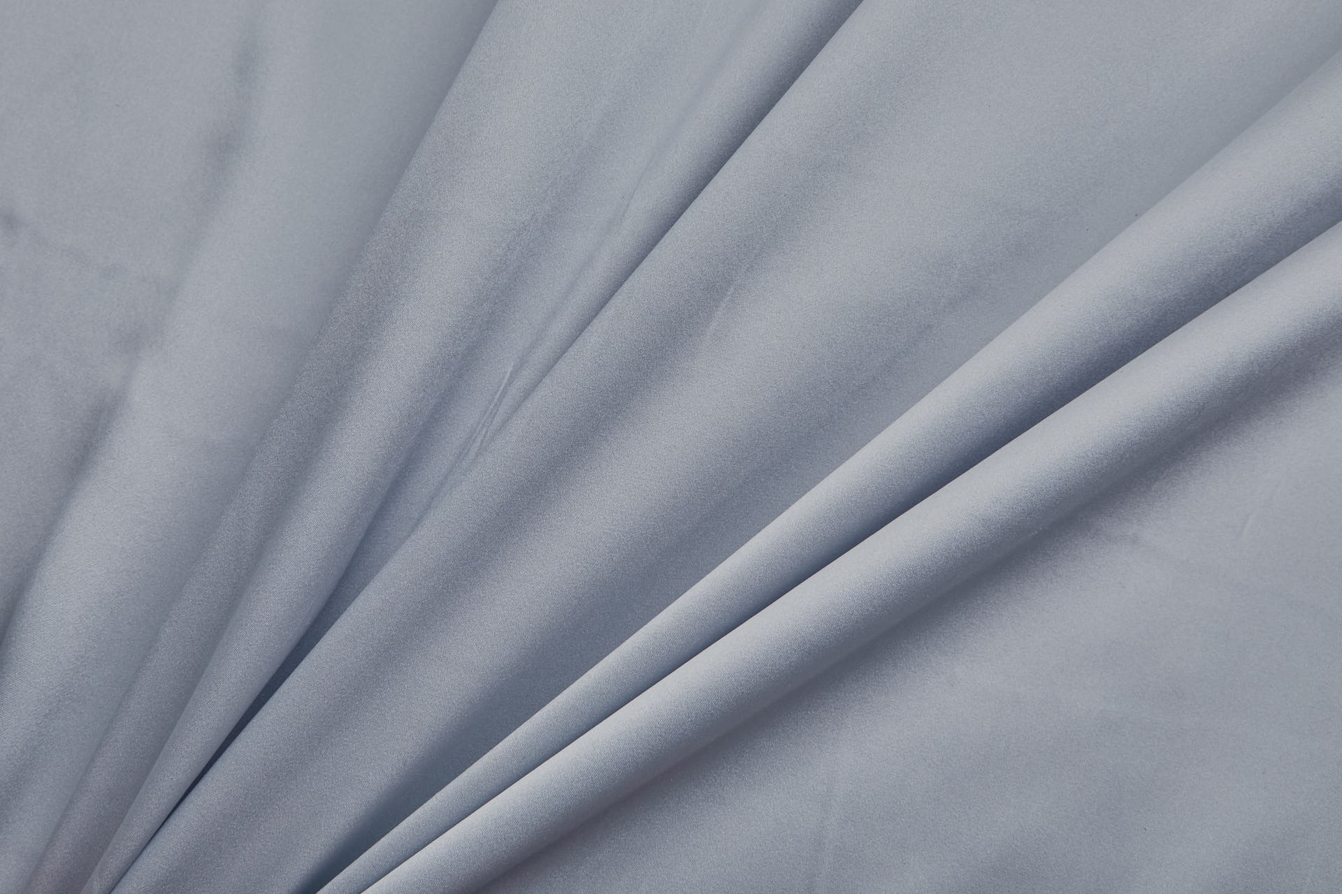 Silver Grey Silk Satin - 140cm wide fabric, image 2 of 7