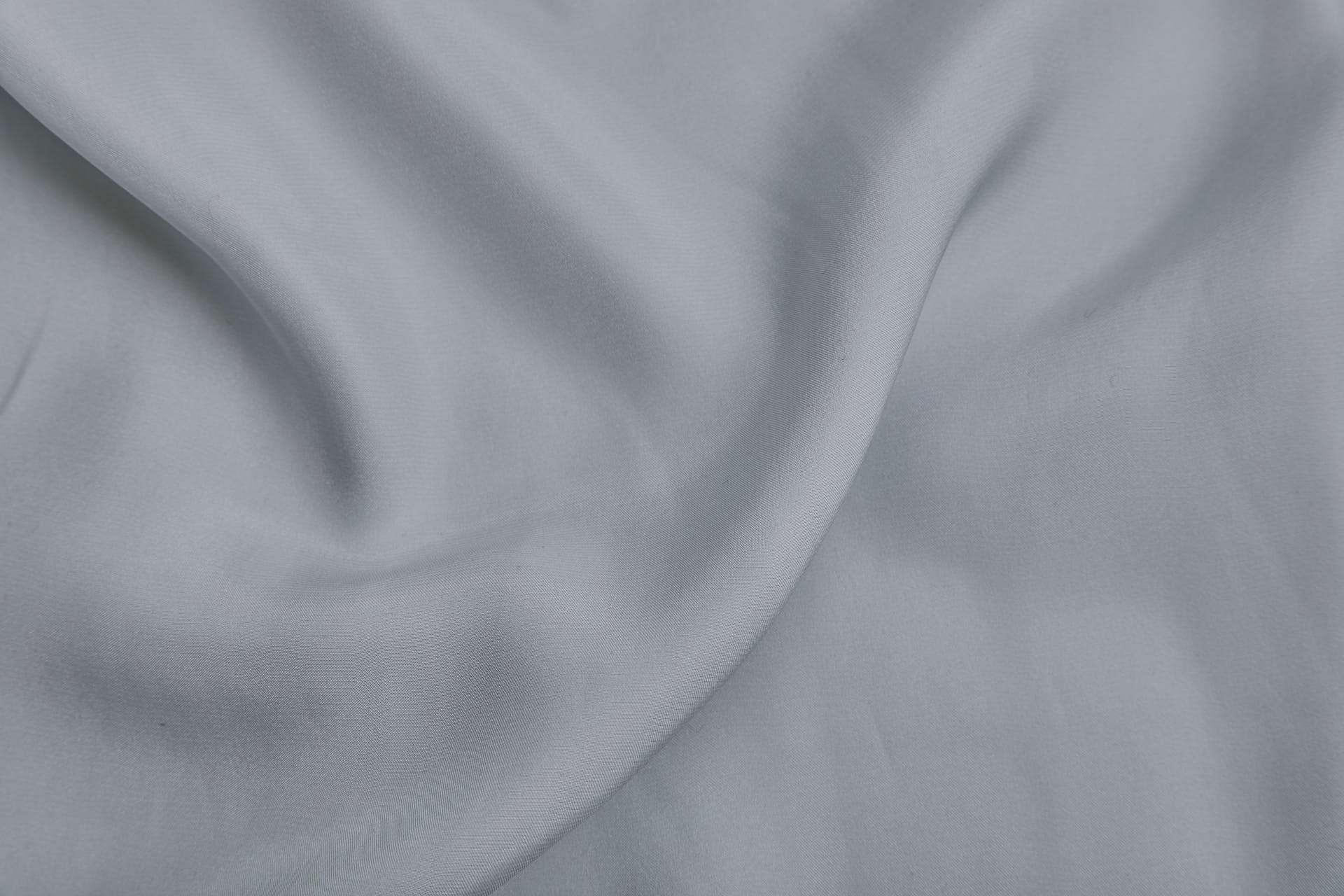 Silver Grey Silk Satin - 140cm wide fabric, image 5 of 7