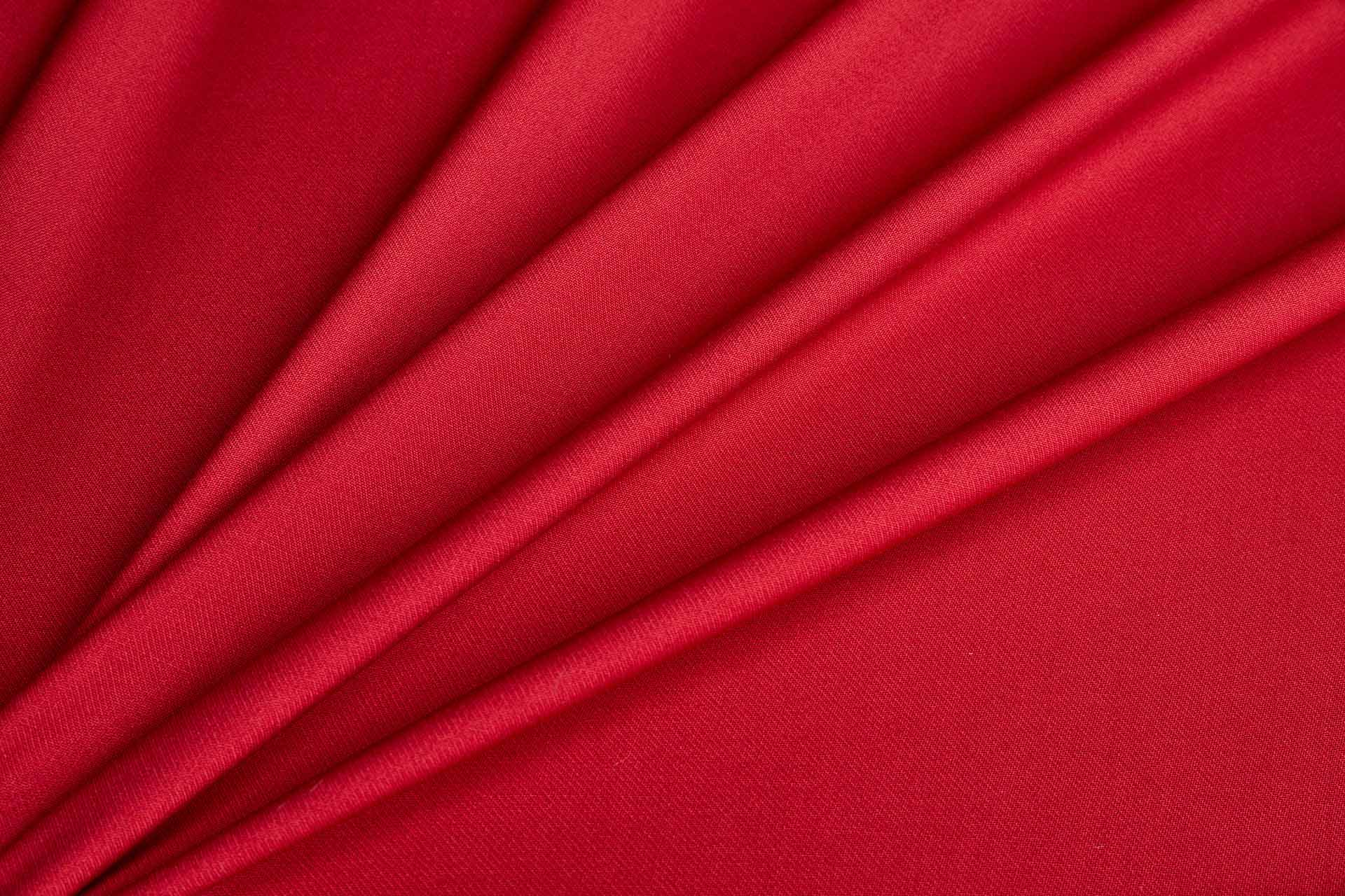 Luxury Italian Wool Suiting - Red fabric, image 5 of 5