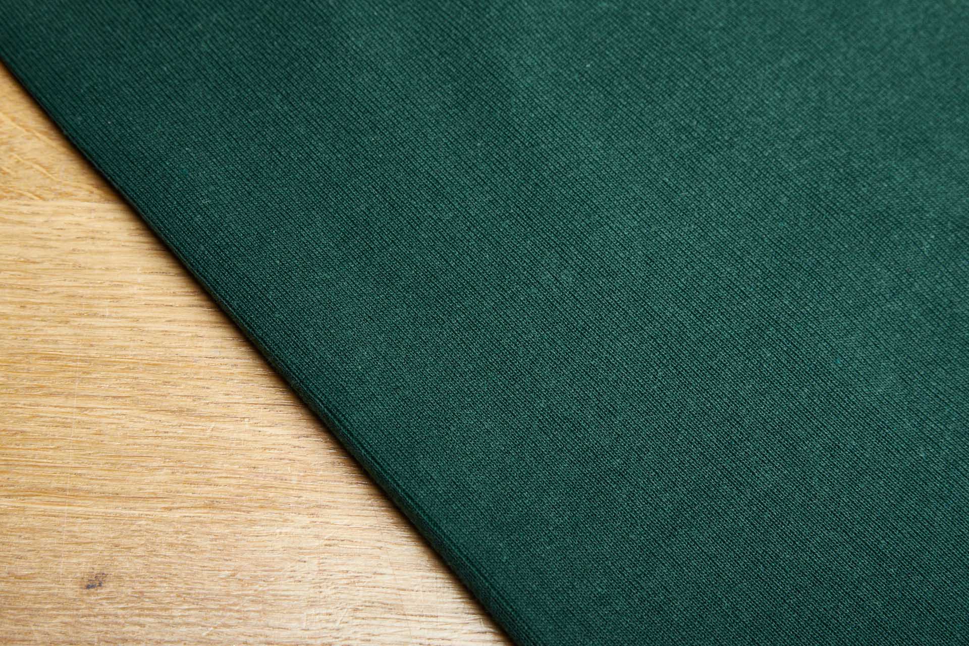 Fine Ribbing - Dark Green fabric, image 3 of 4