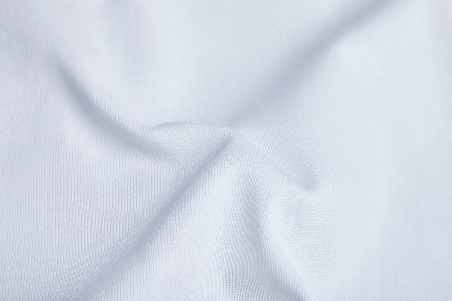 Fine Ribbing - White fabric