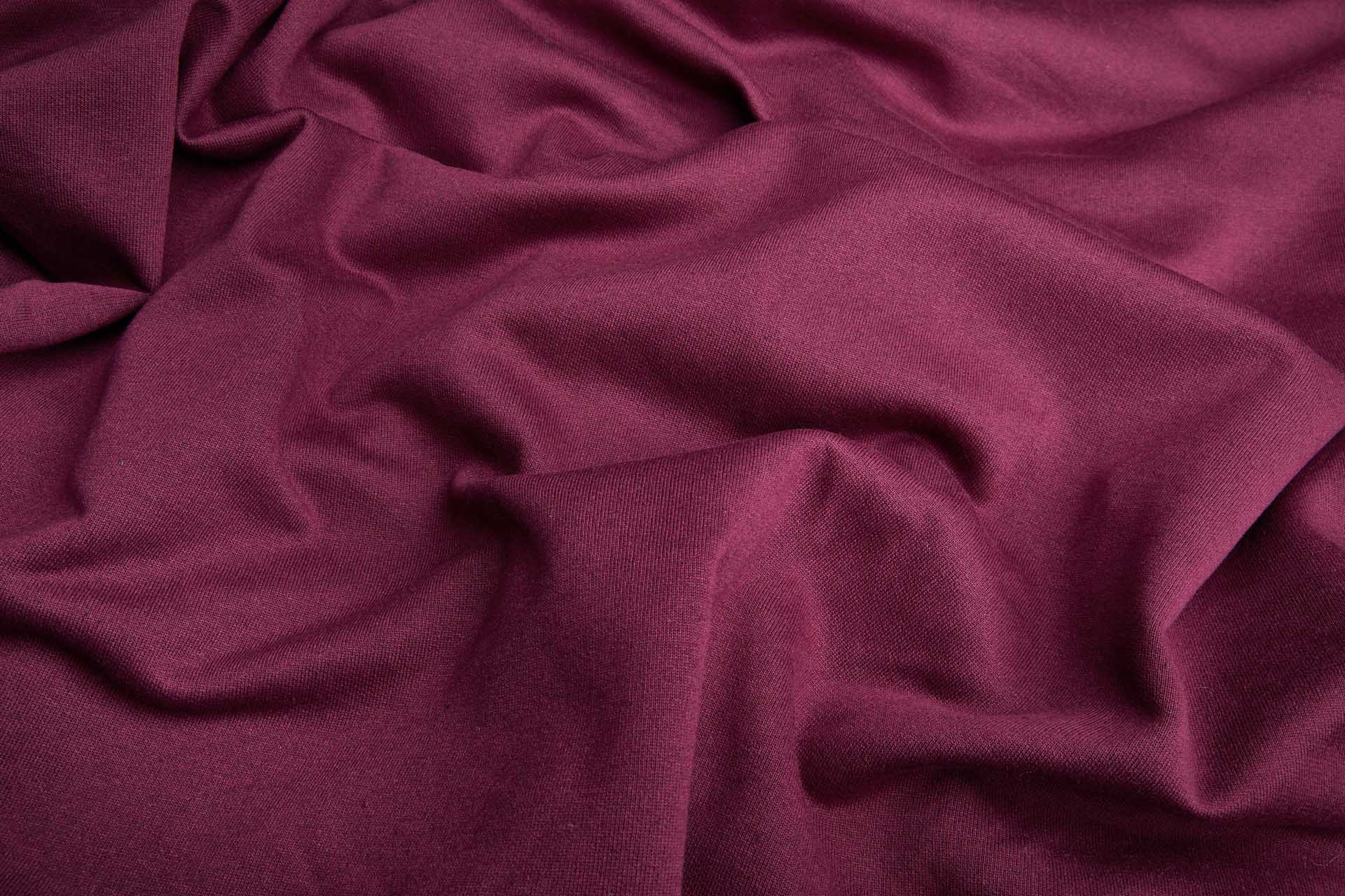 Sweatshirt Jersey - Burgundy fabric, image 3 of 5
