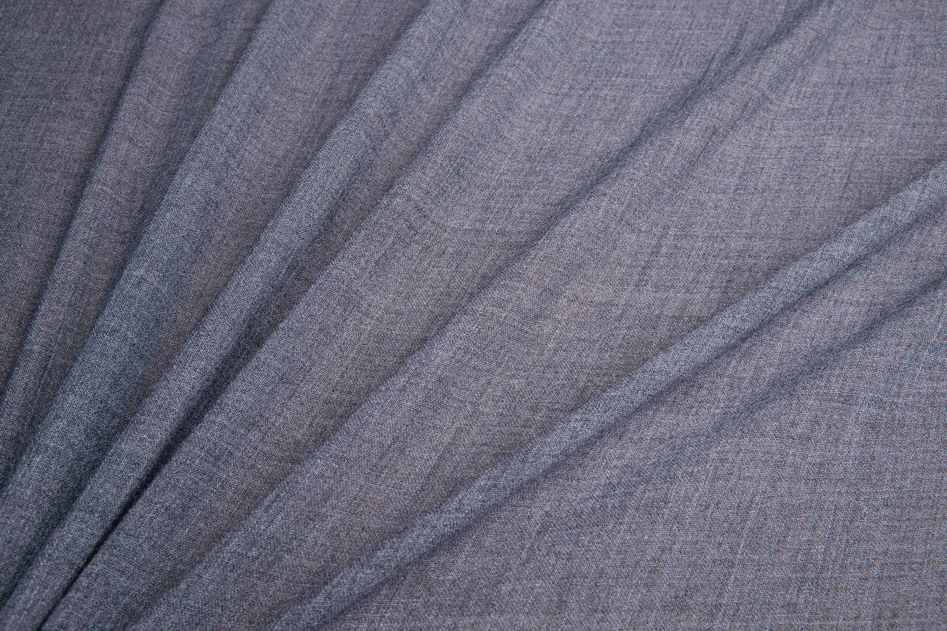 Wool Muslin - Marl Charcoal Grey fabric, image 3 of 4
