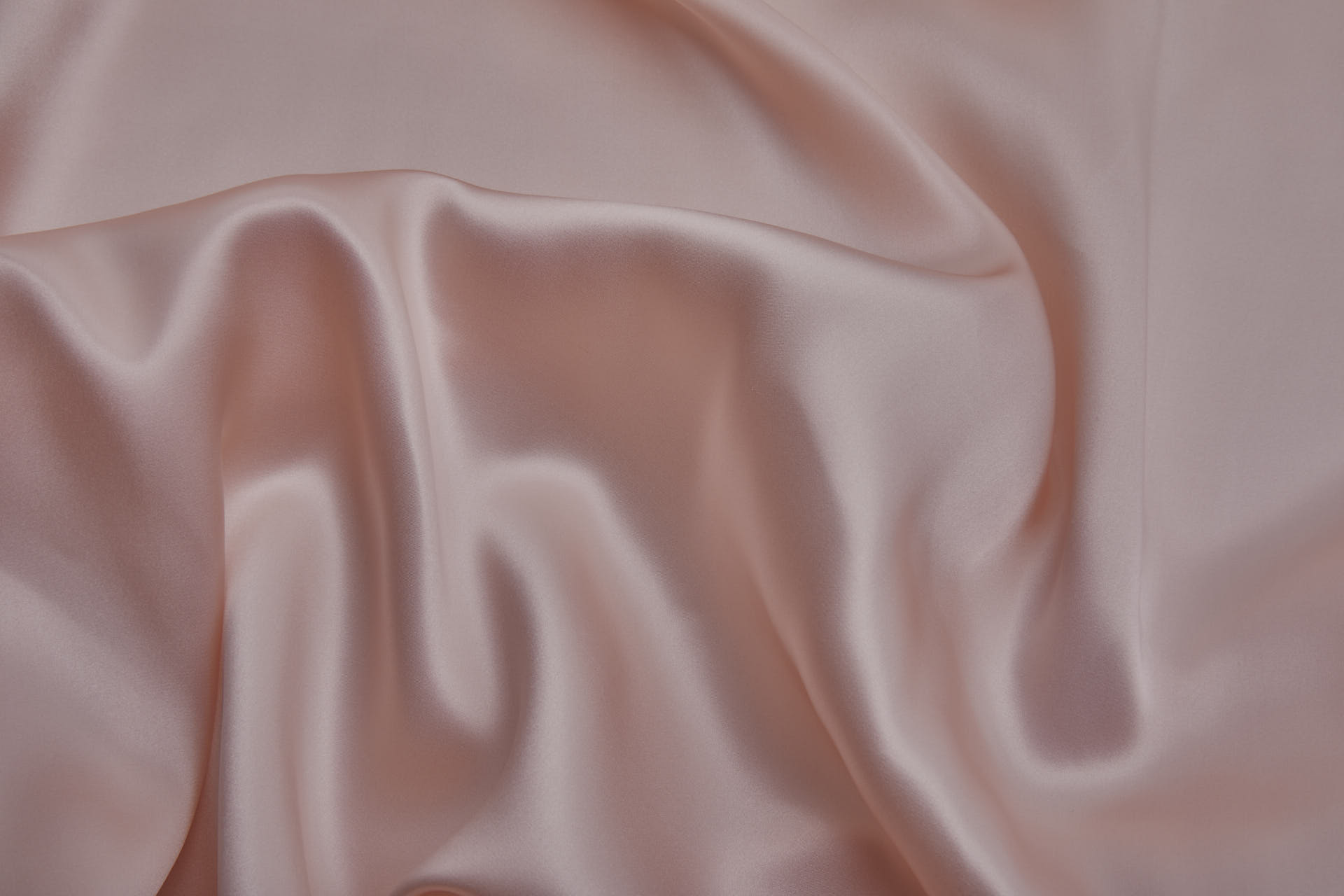 Pale Pink Silk Satin - 140cm wide fabric, image 7 of 7