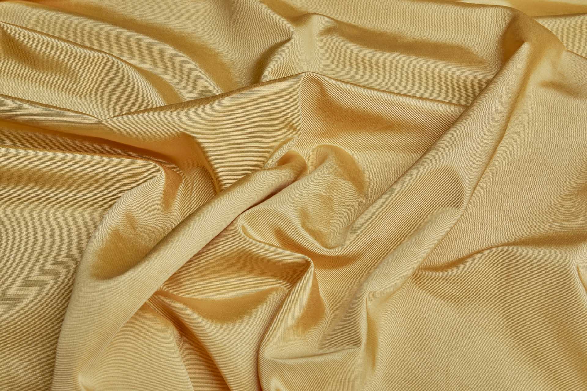 Cotton Viscose Grosgrain - Warm Gold fabric, image 4 of 6