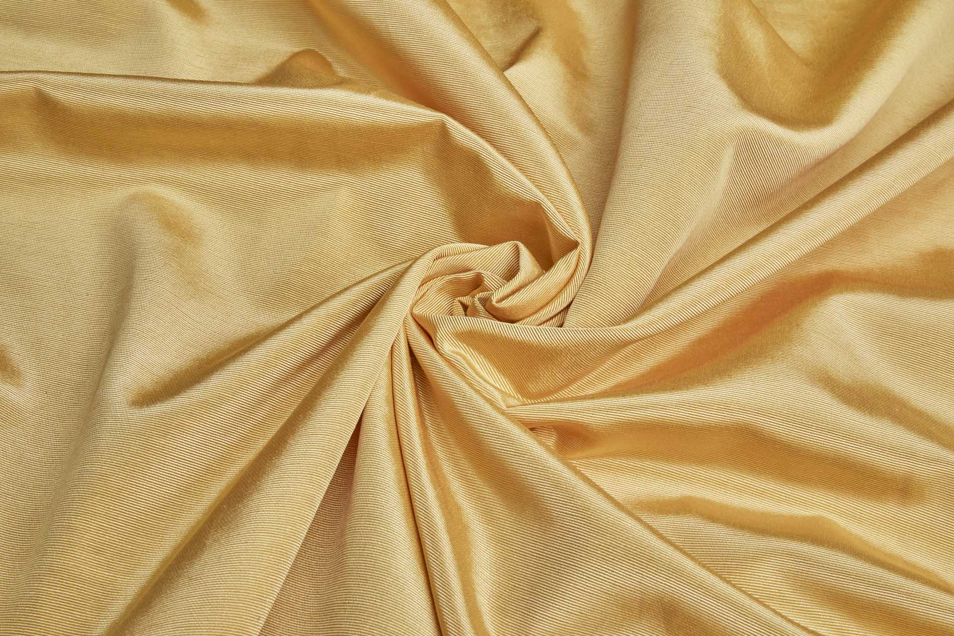 Cotton Viscose Grosgrain - Warm Gold fabric, image 5 of 6