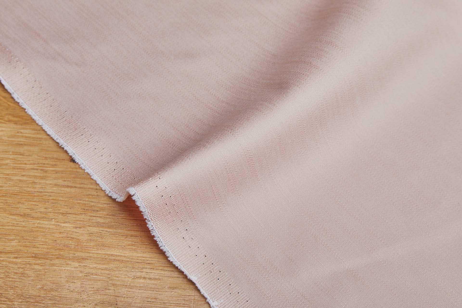 Stretch Italian Denim - Pale Peach fabric, image 5 of 6