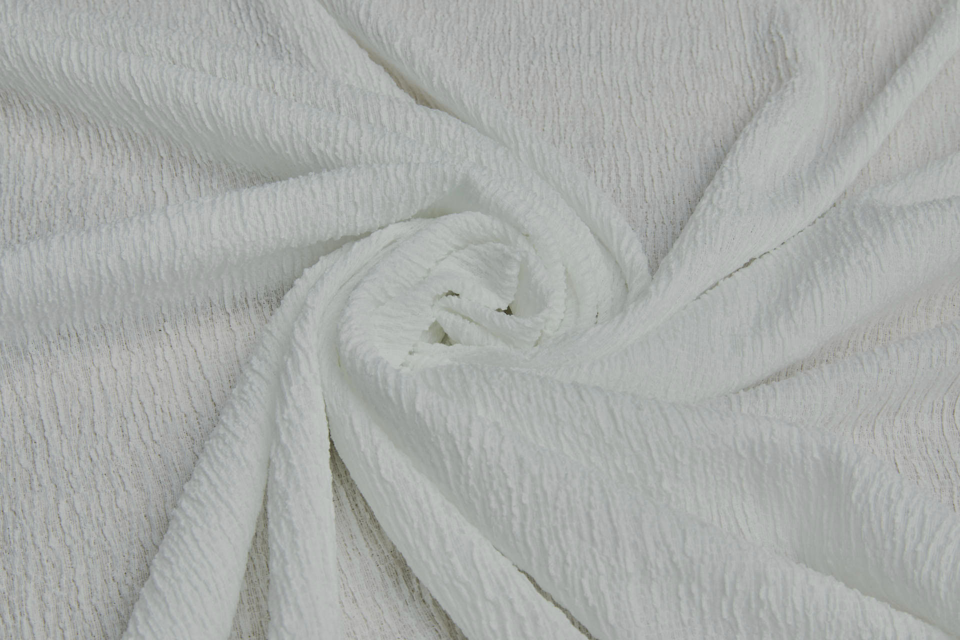 Stretch Cheesecloth Pleat - Natural fabric