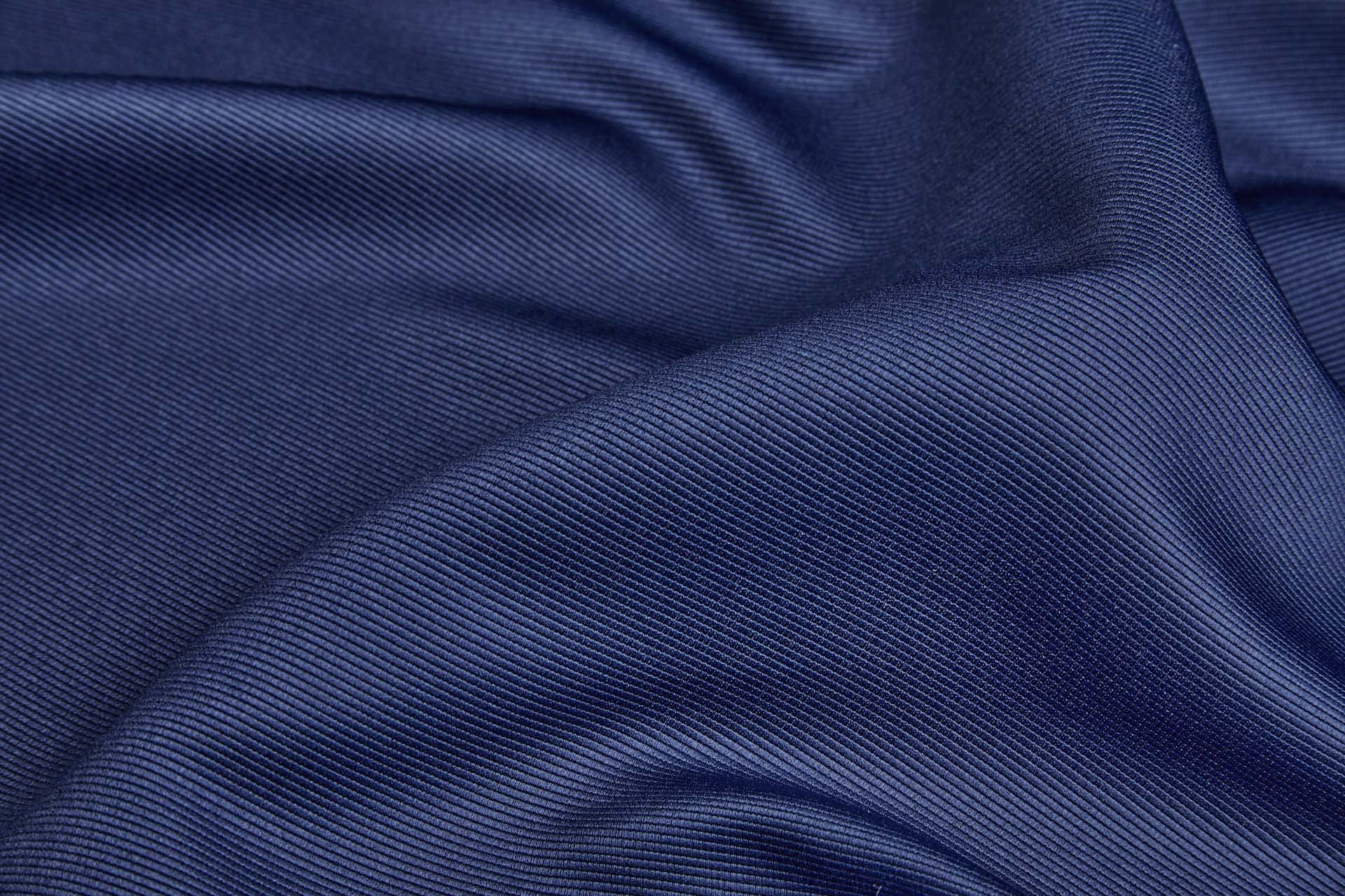 Navy Polyester Grosgrain fabric, image 2 of 5