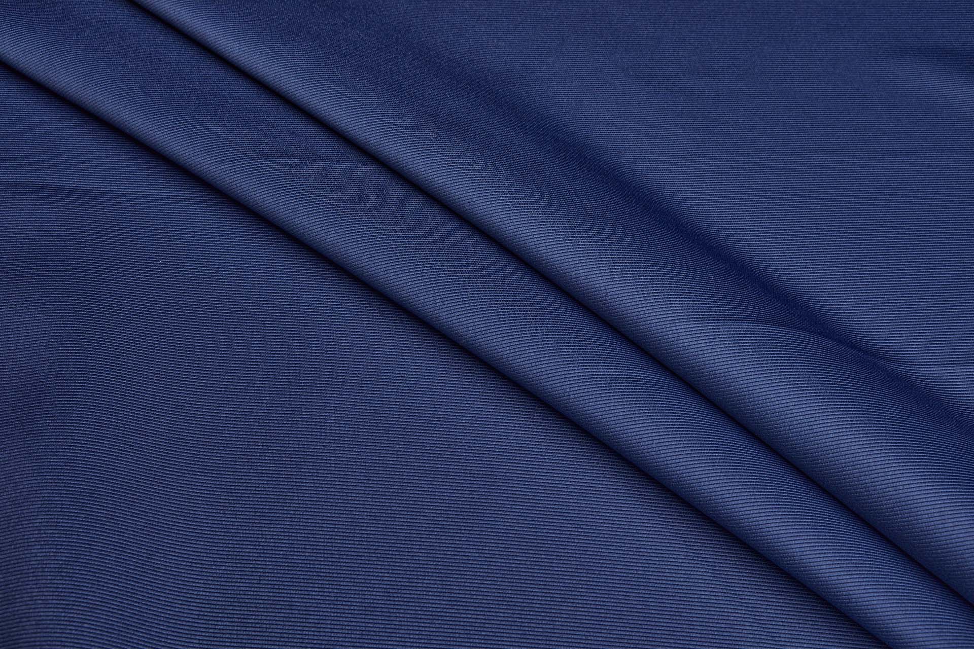 Navy Polyester Grosgrain fabric, image 3 of 5