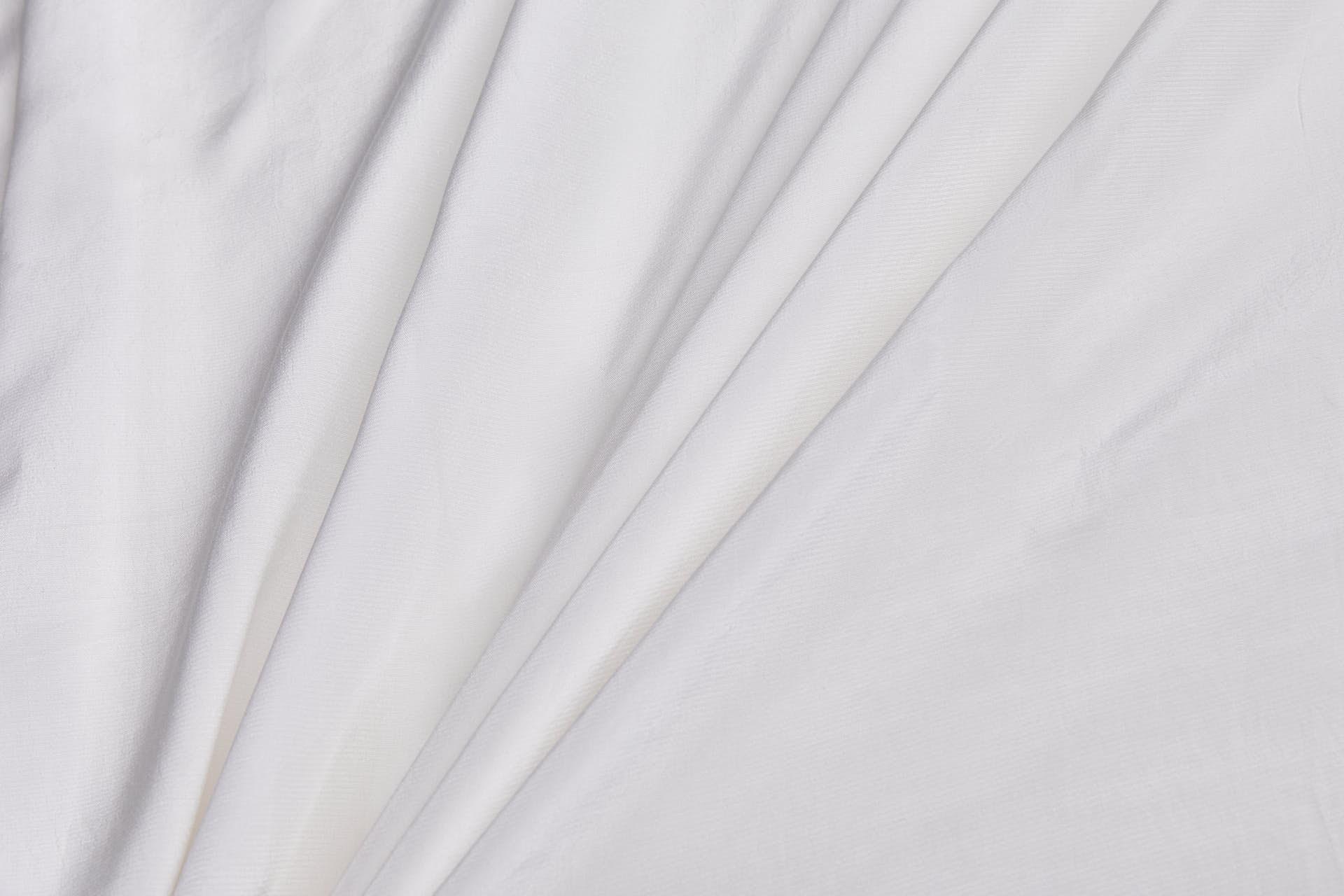 Orange Fibre Textured Sateen Weave in Ivory fabric, image 2 of 6