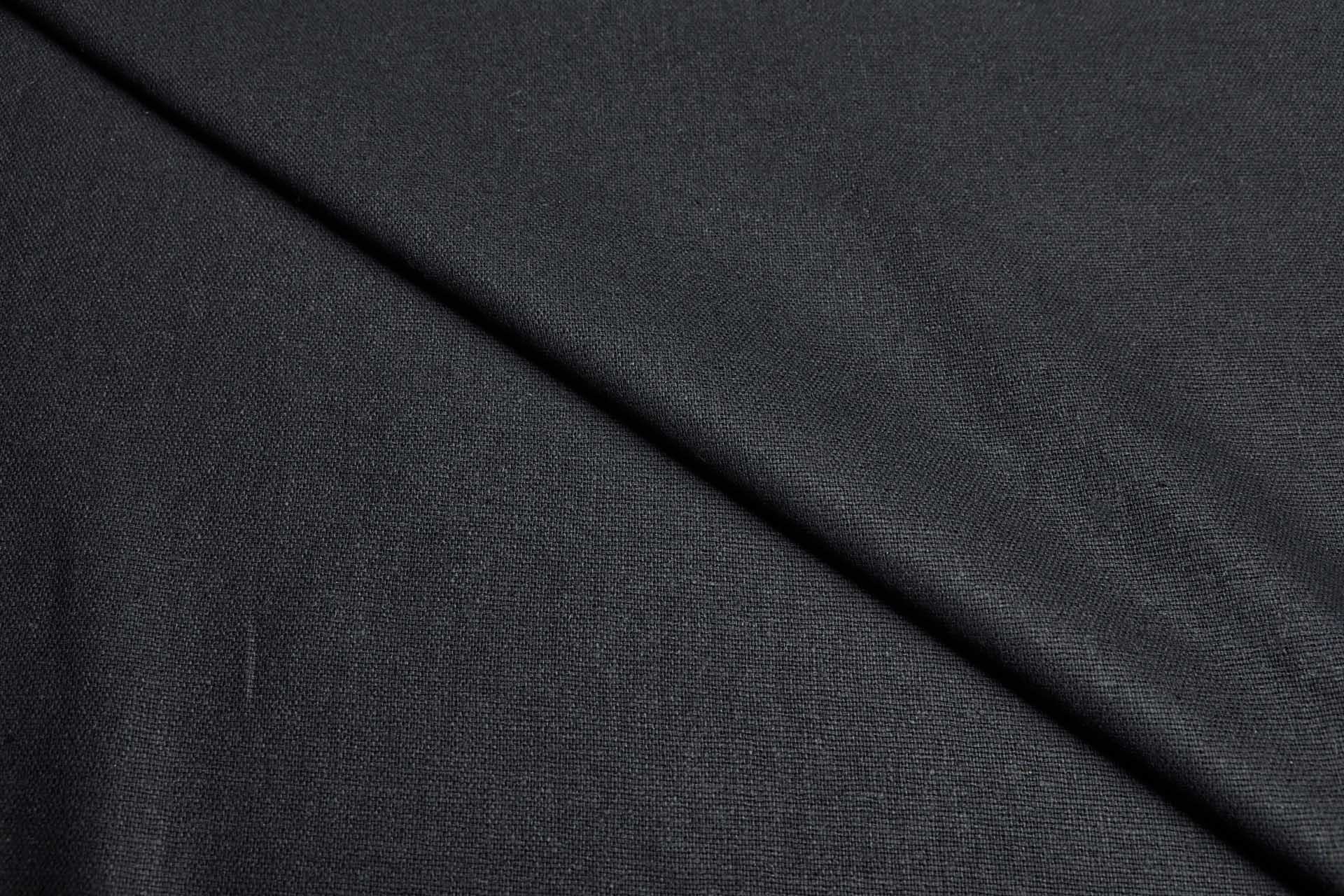 Silk Matka - Black - 135cm Wide fabric, image 2 of 5