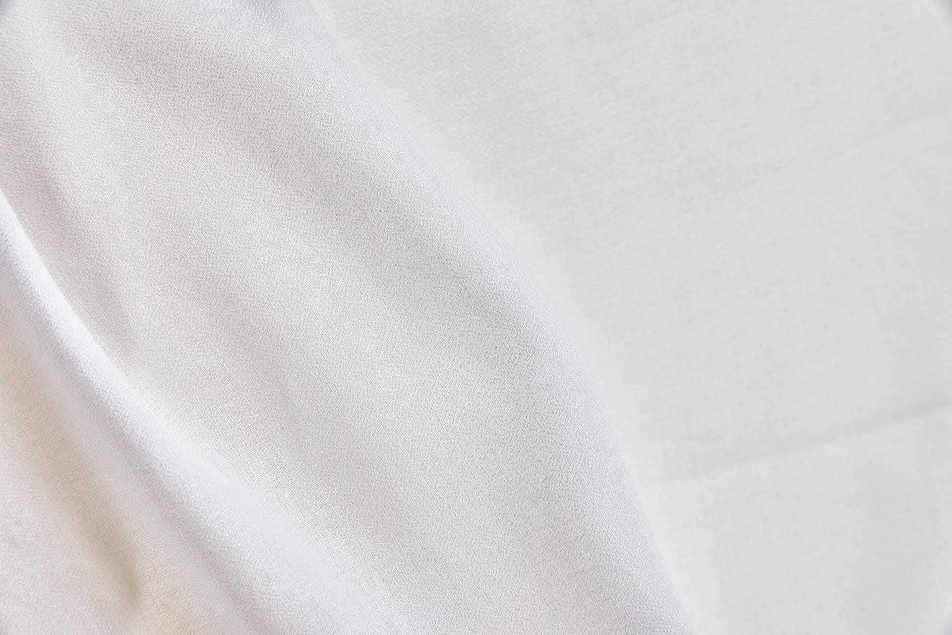 Milk Fibre Crepe in Ivory fabric, image 2 of 5