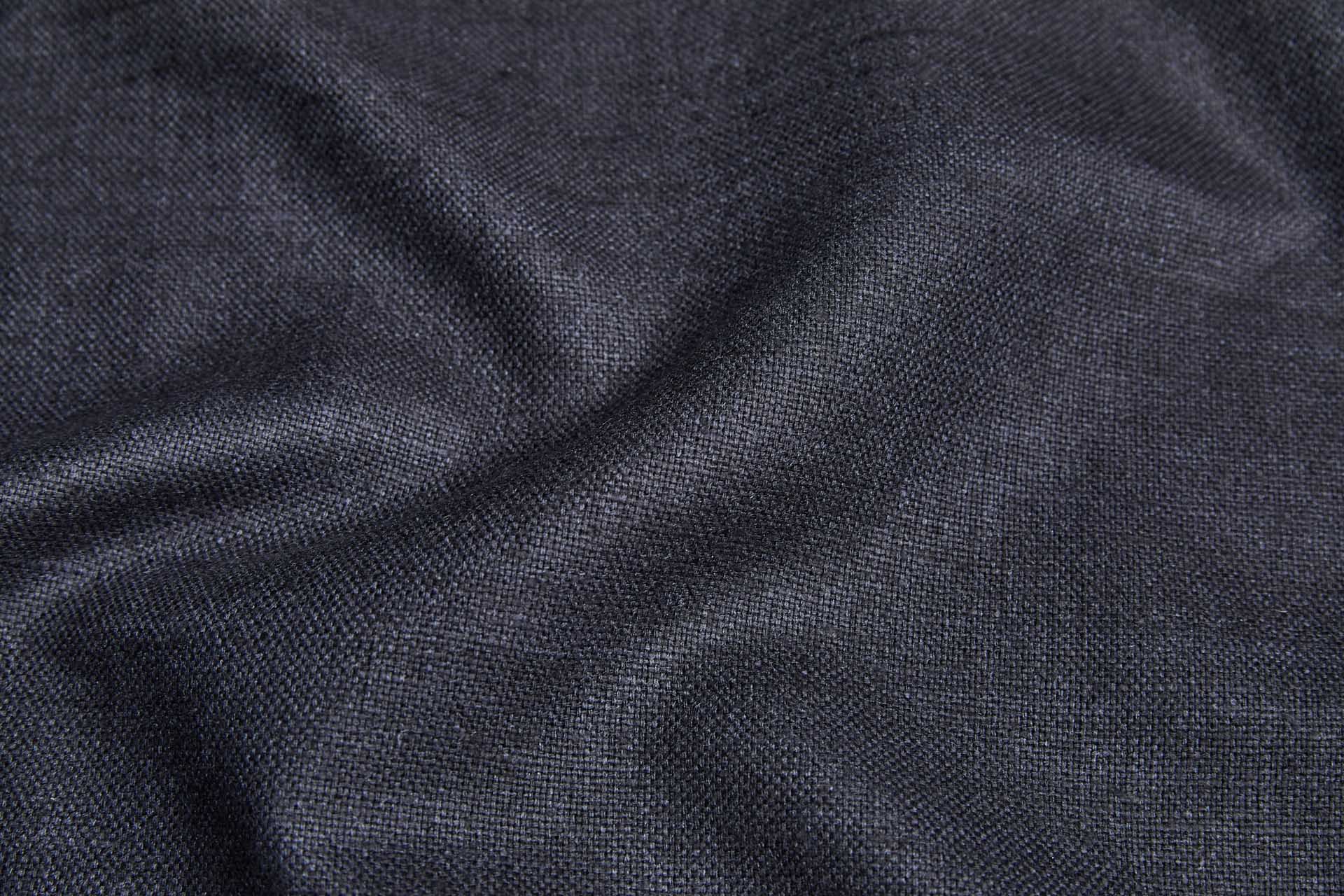 Silk Matka - Inky Black fabric, image 2 of 6