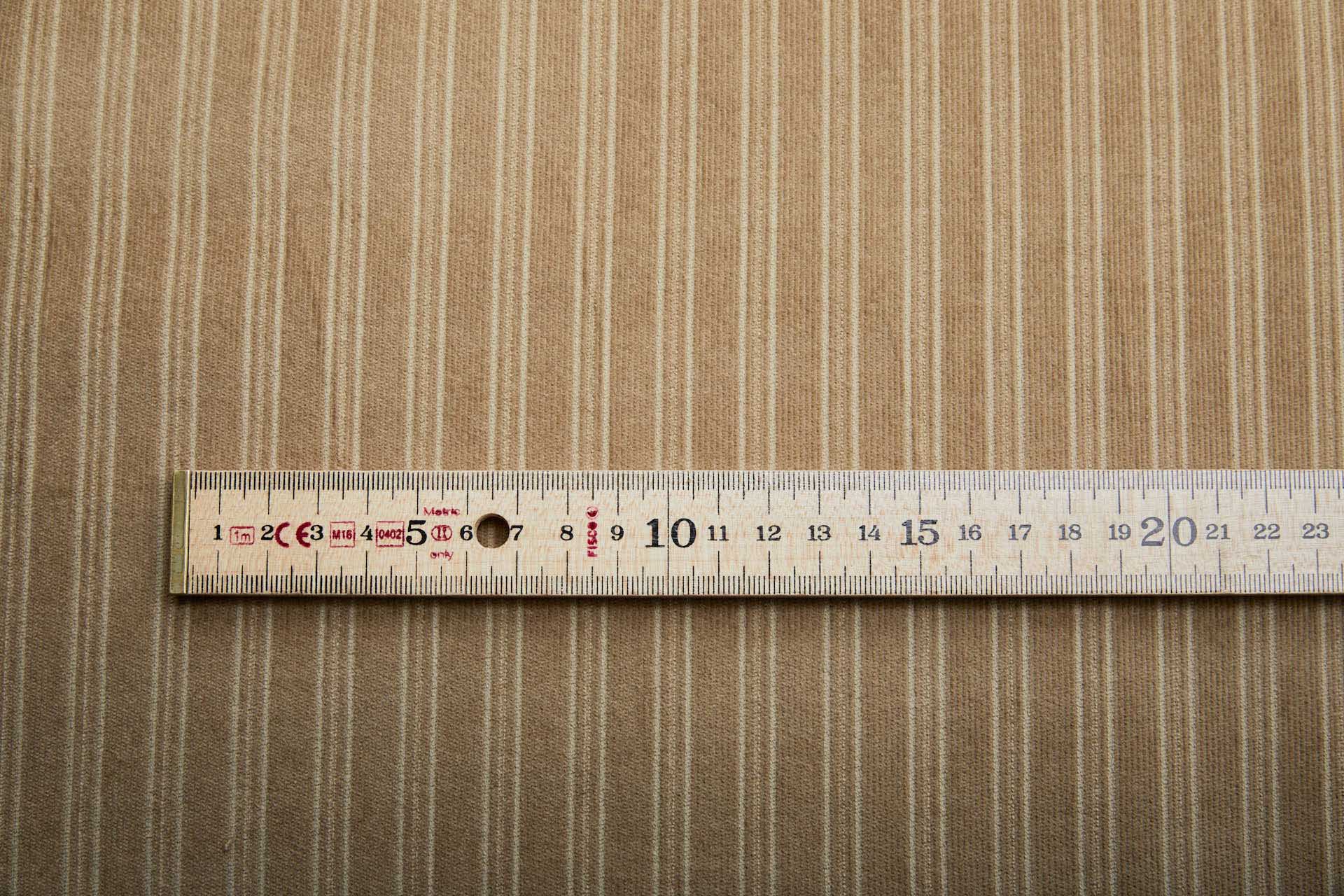 Striped Rib Corduroy - Camel fabric, image 7 of 7