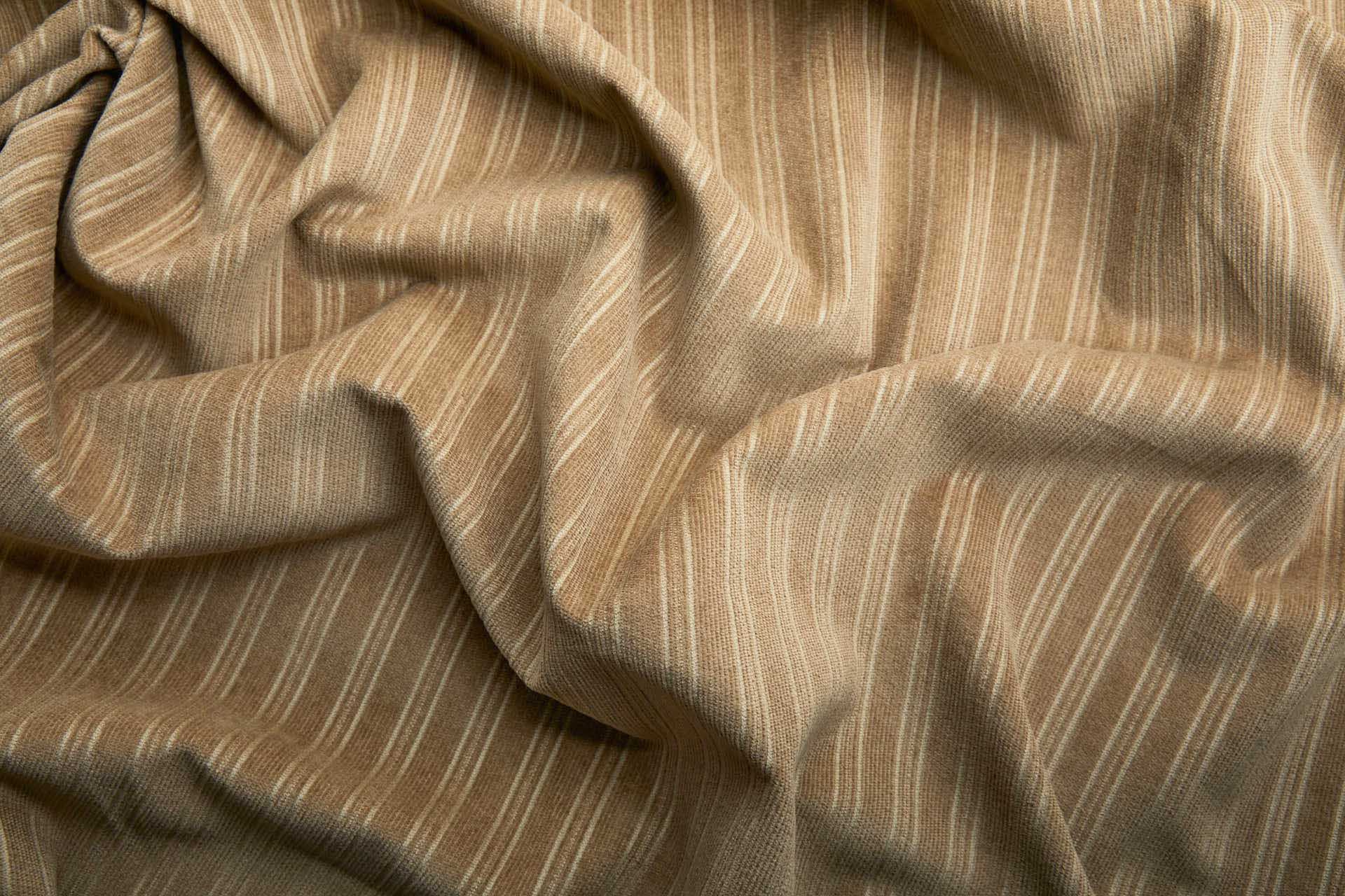 Striped Rib Corduroy - Camel fabric, image 4 of 7