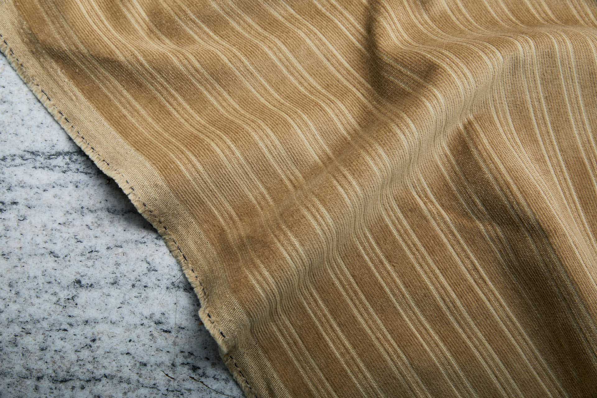 Striped Rib Corduroy - Camel fabric, image 5 of 7