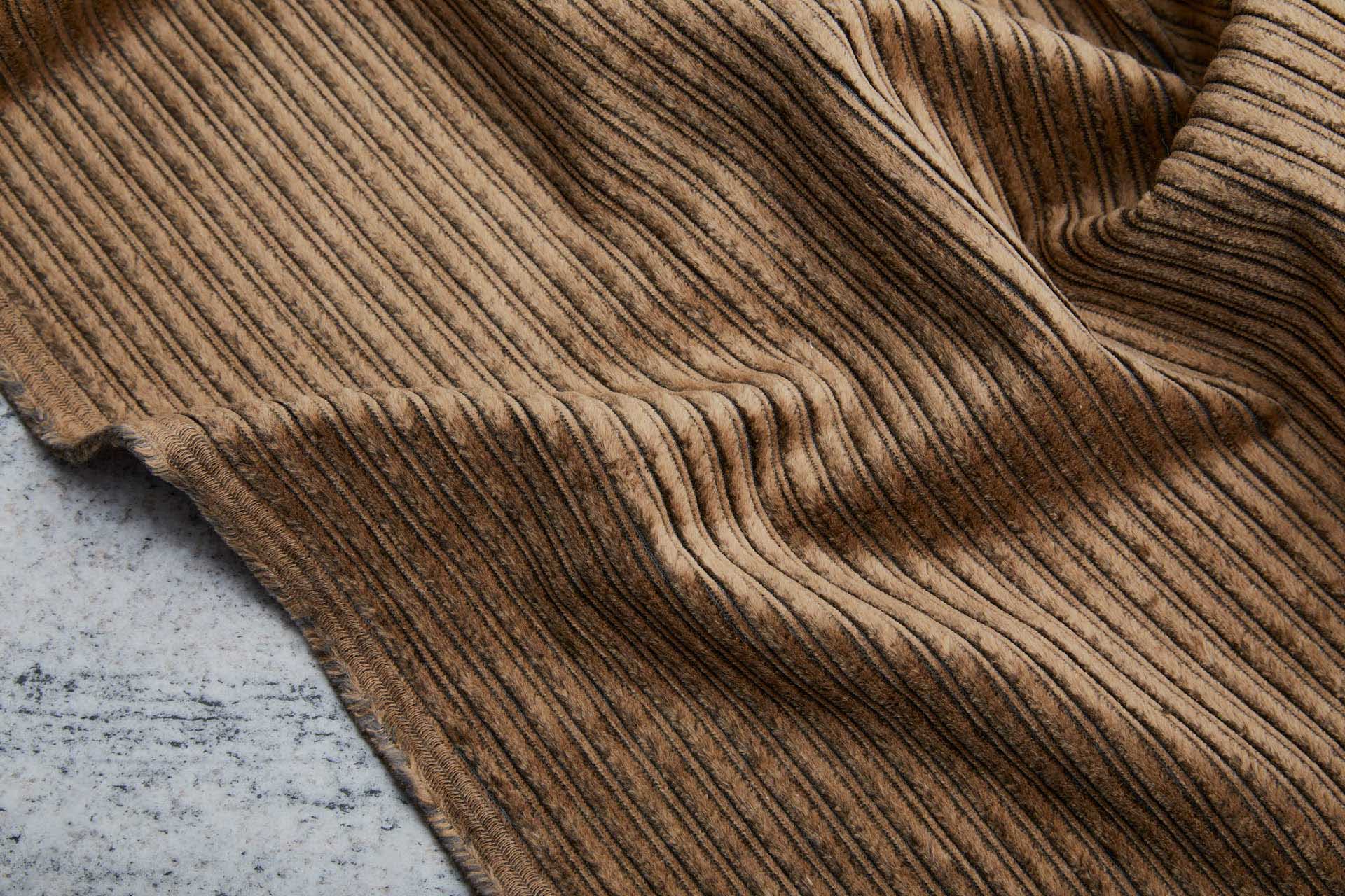 Jumbo Rib Corduroy - Brown Taupe fabric, image 3 of 6
