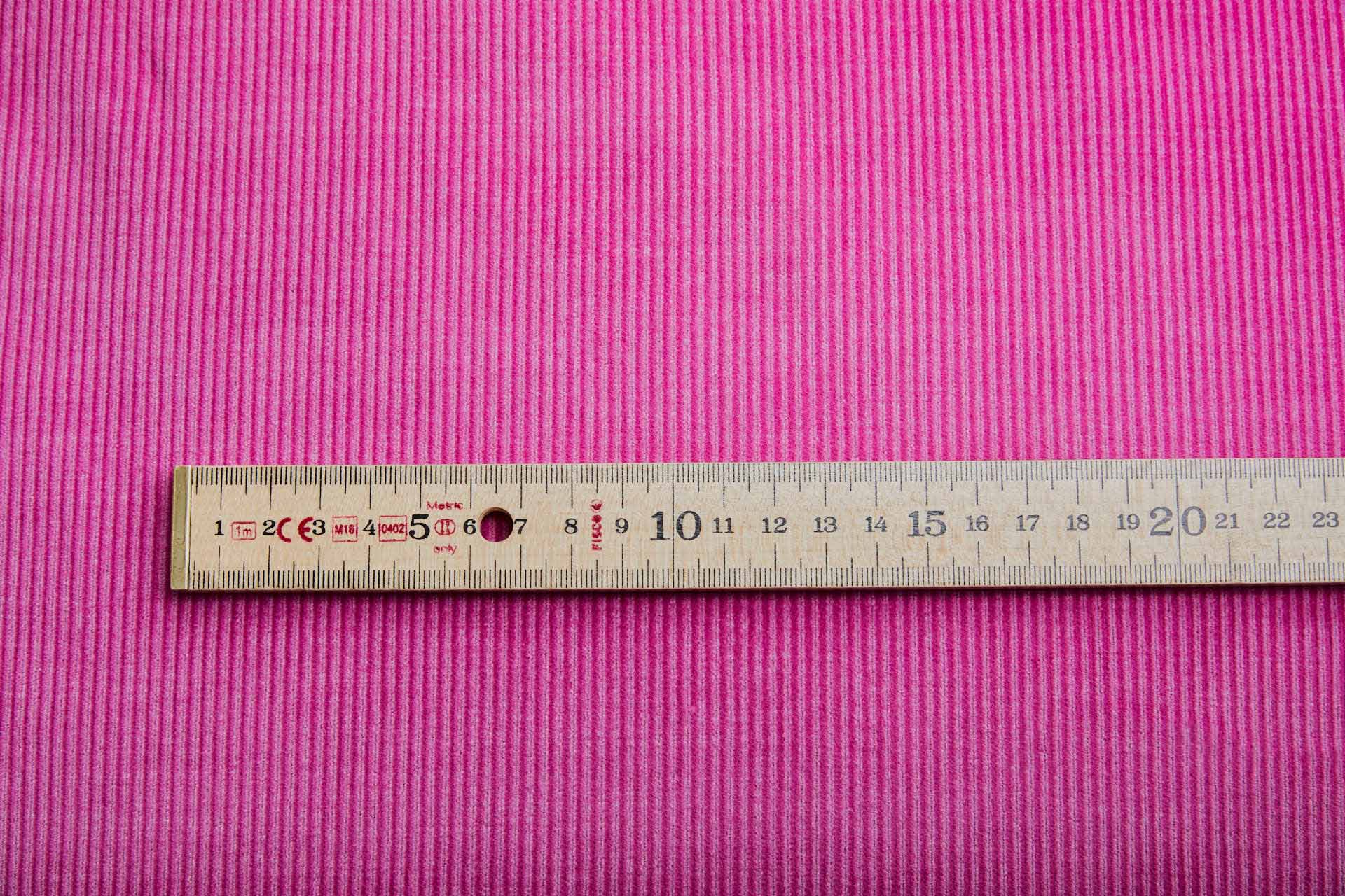 Stretch Corduroy - Cerise fabric, image 5 of 7