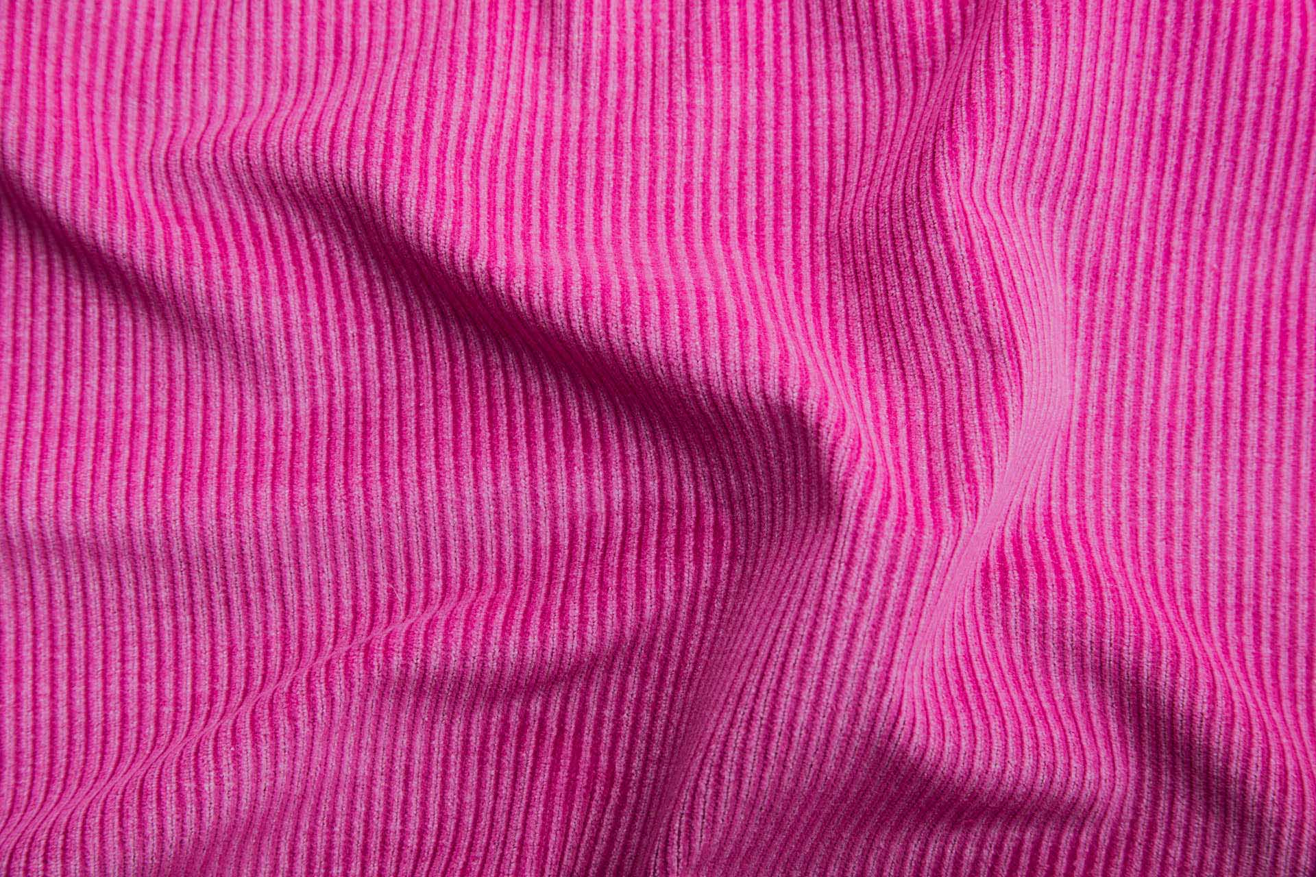 Stretch Corduroy - Cerise fabric, image 2 of 7
