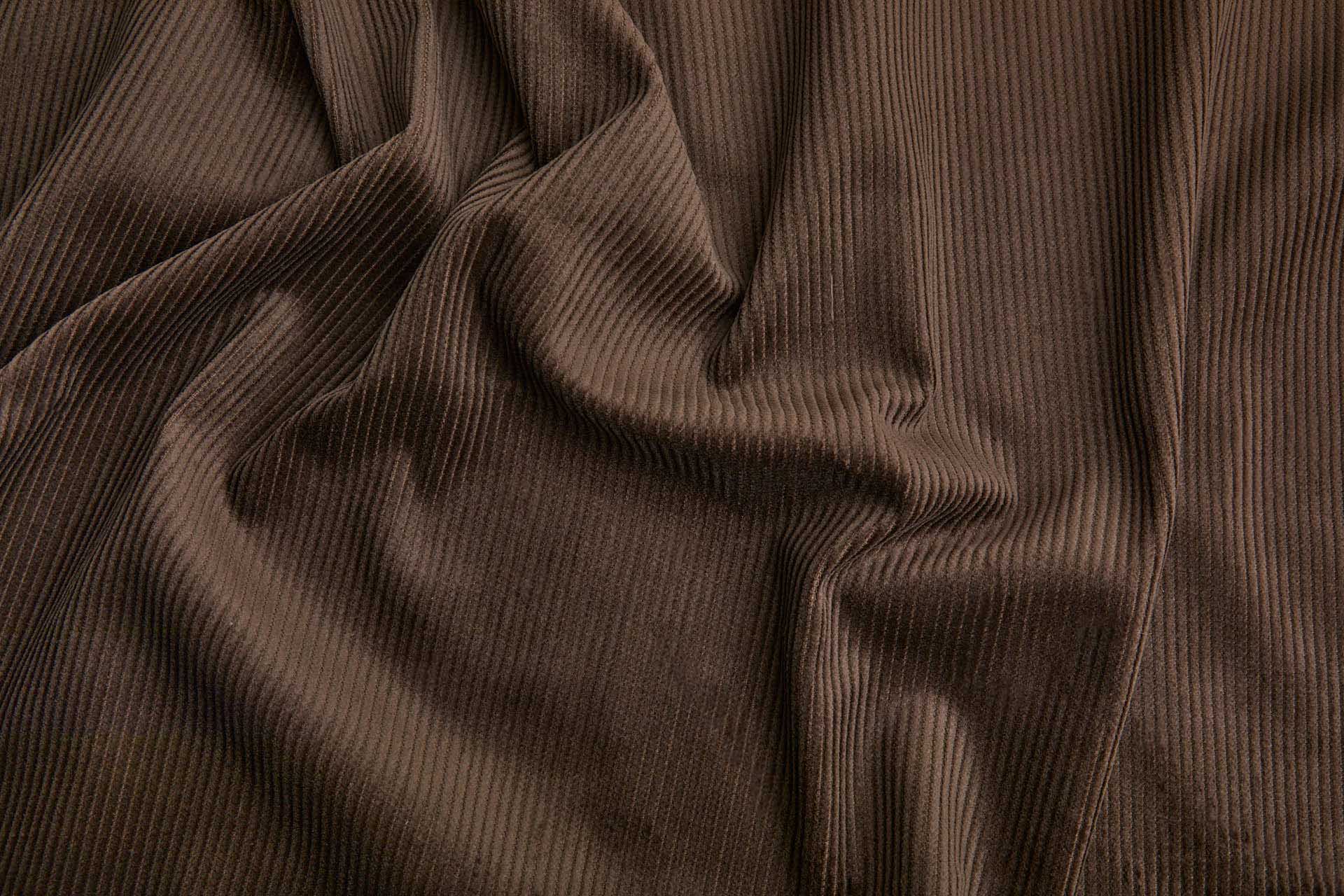 Narrow Rib Corduroy - Coffee fabric, image 6 of 7
