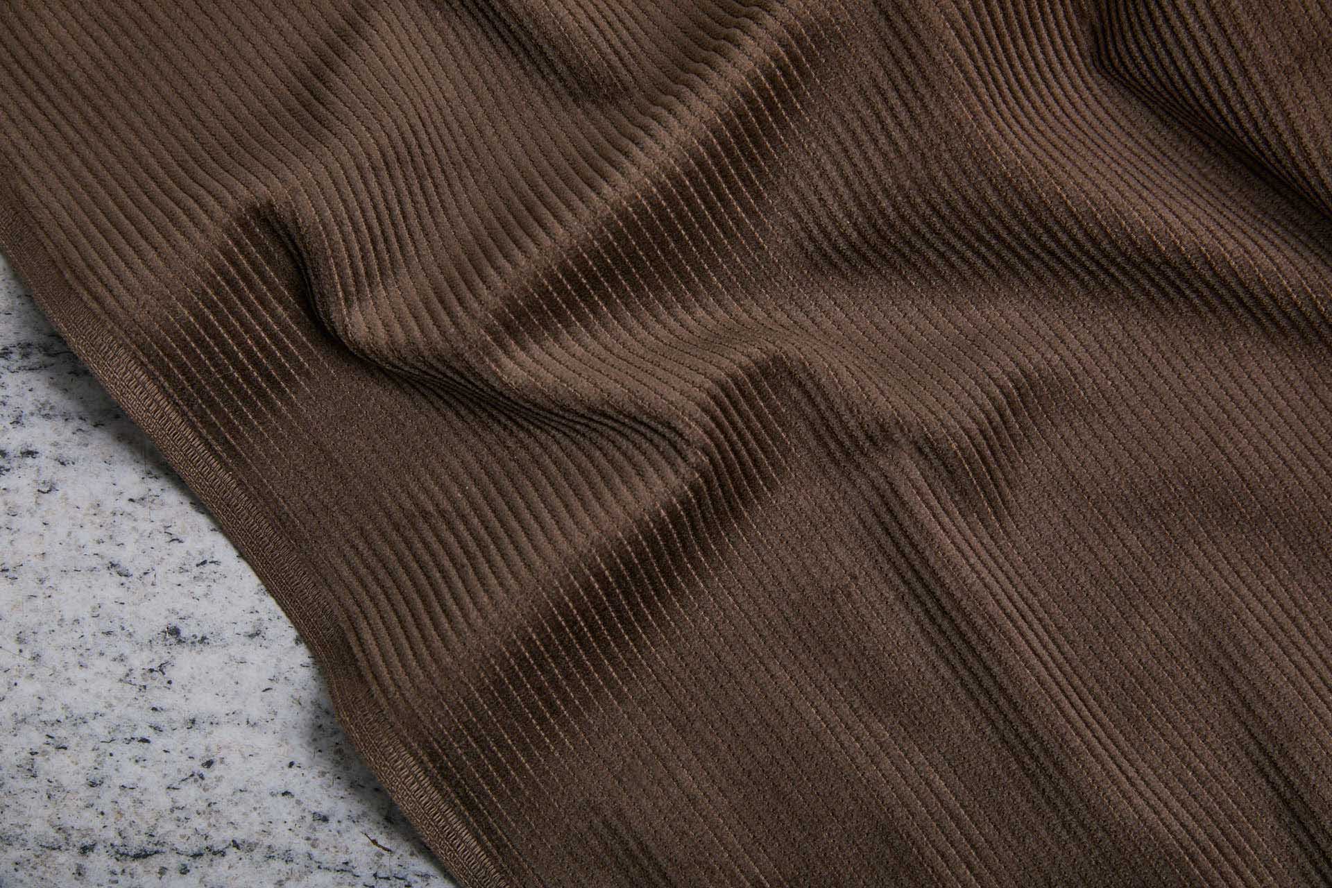 Narrow Rib Corduroy - Coffee fabric, image 4 of 7
