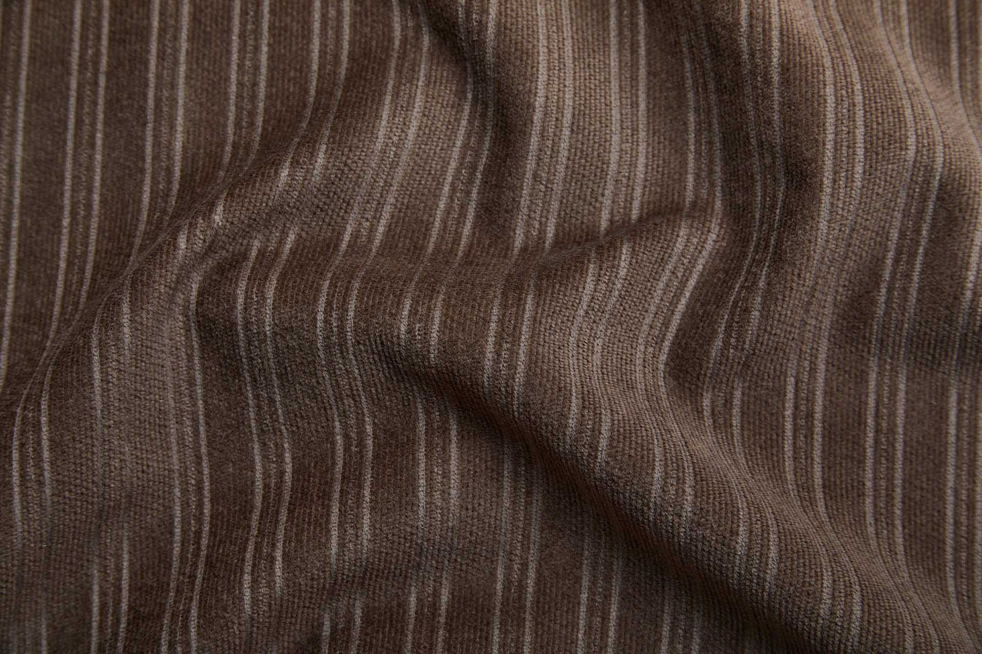 Striped Rib Corduroy - Brown fabric, image 3 of 7