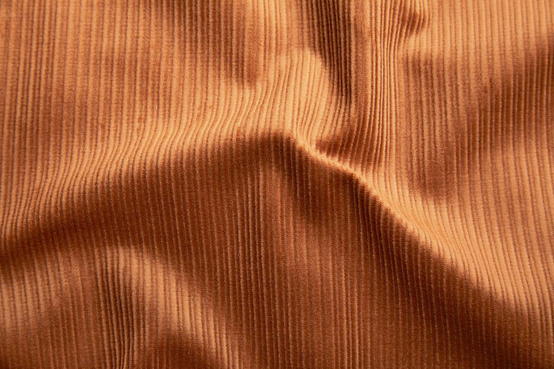 Narrow Rib Corduroy - Pumpkin fabric, image 2 of 7