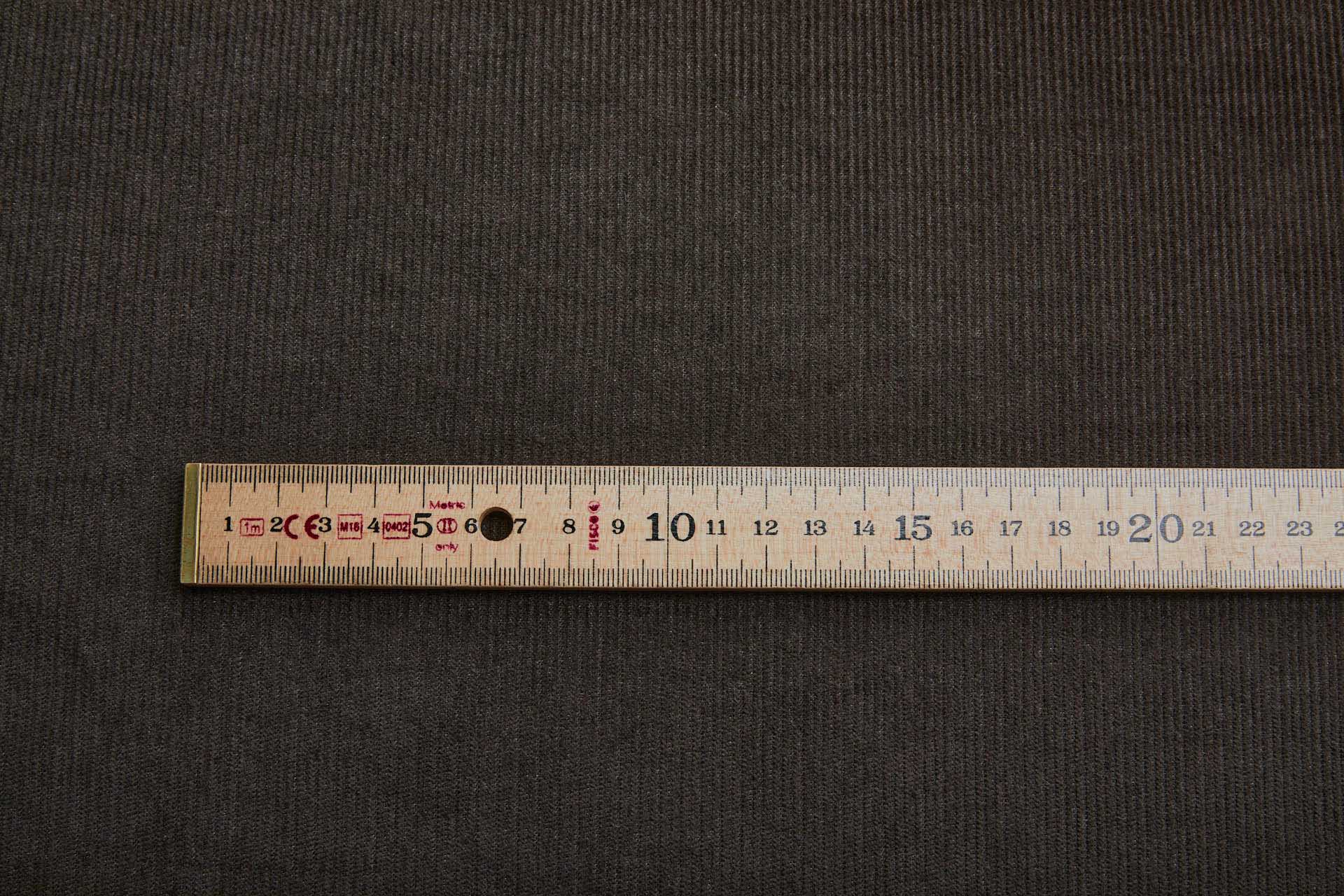 Needle Corduroy - Dark Chocolate Brown fabric, image 7 of 7