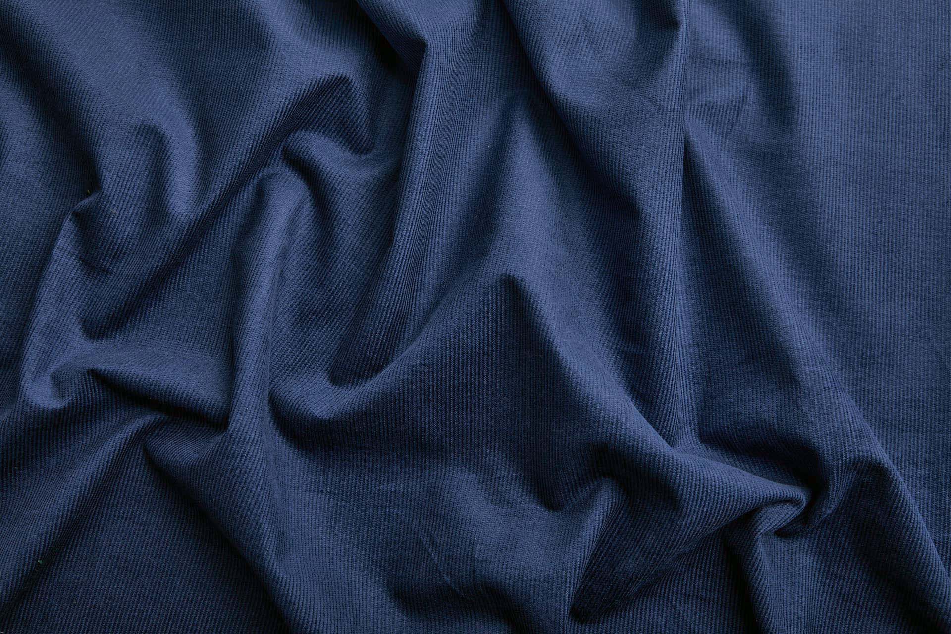 Needle Corduroy - Royal Blue fabric, image 4 of 6