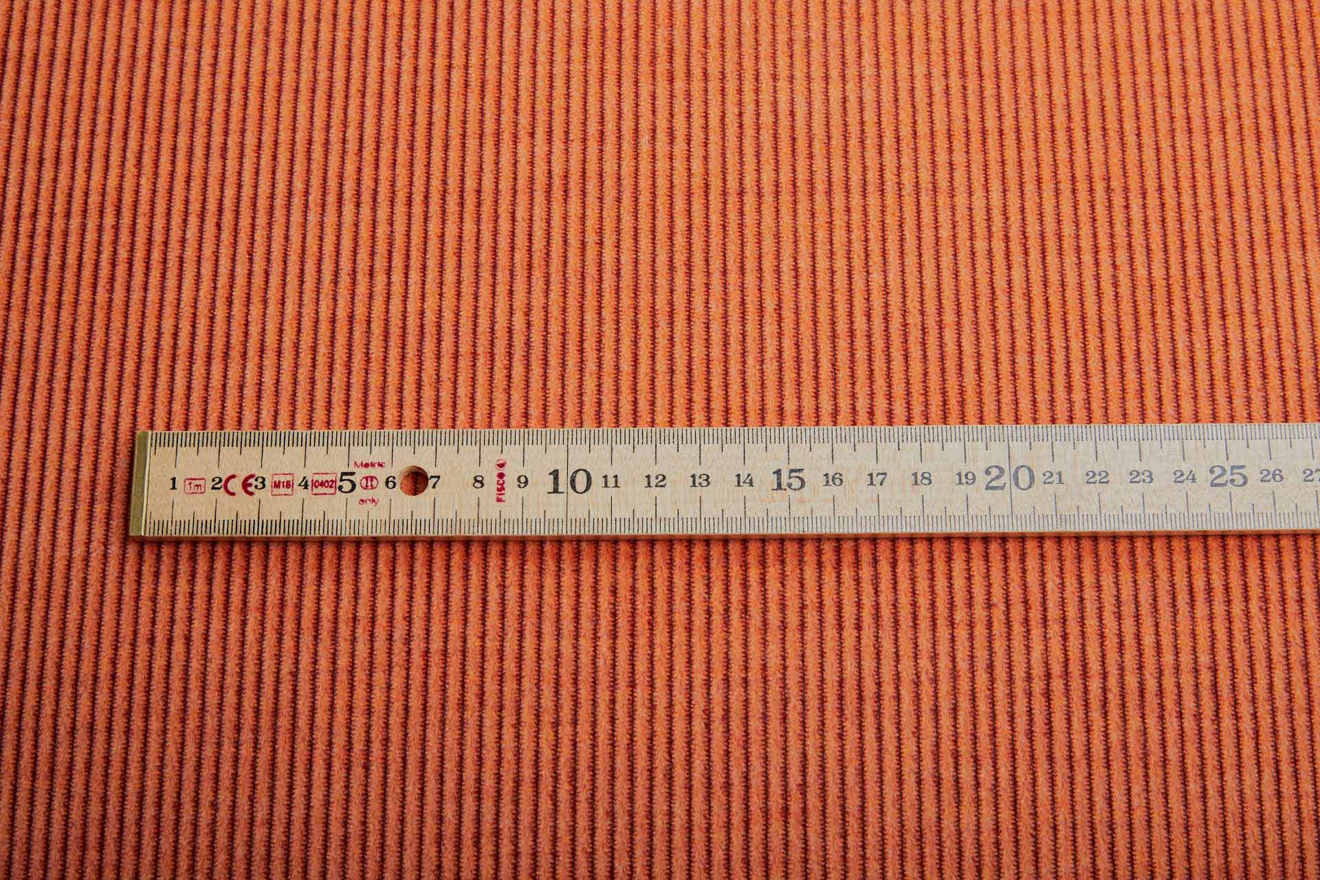 Wide Rib Corduroy - Burnt Orange fabric, image 7 of 7