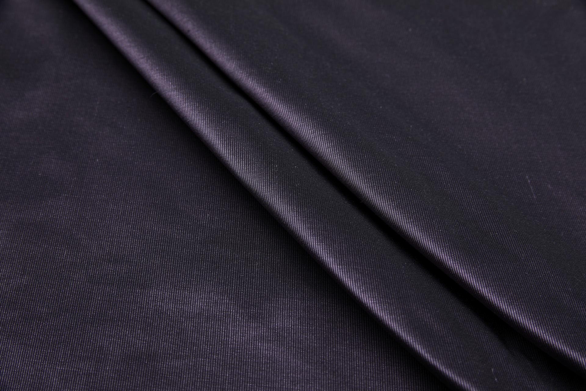 Heavy Weight Silk Taffeta - 3-Tone - Plum, Lilac and Black fabric, image 3 of 8