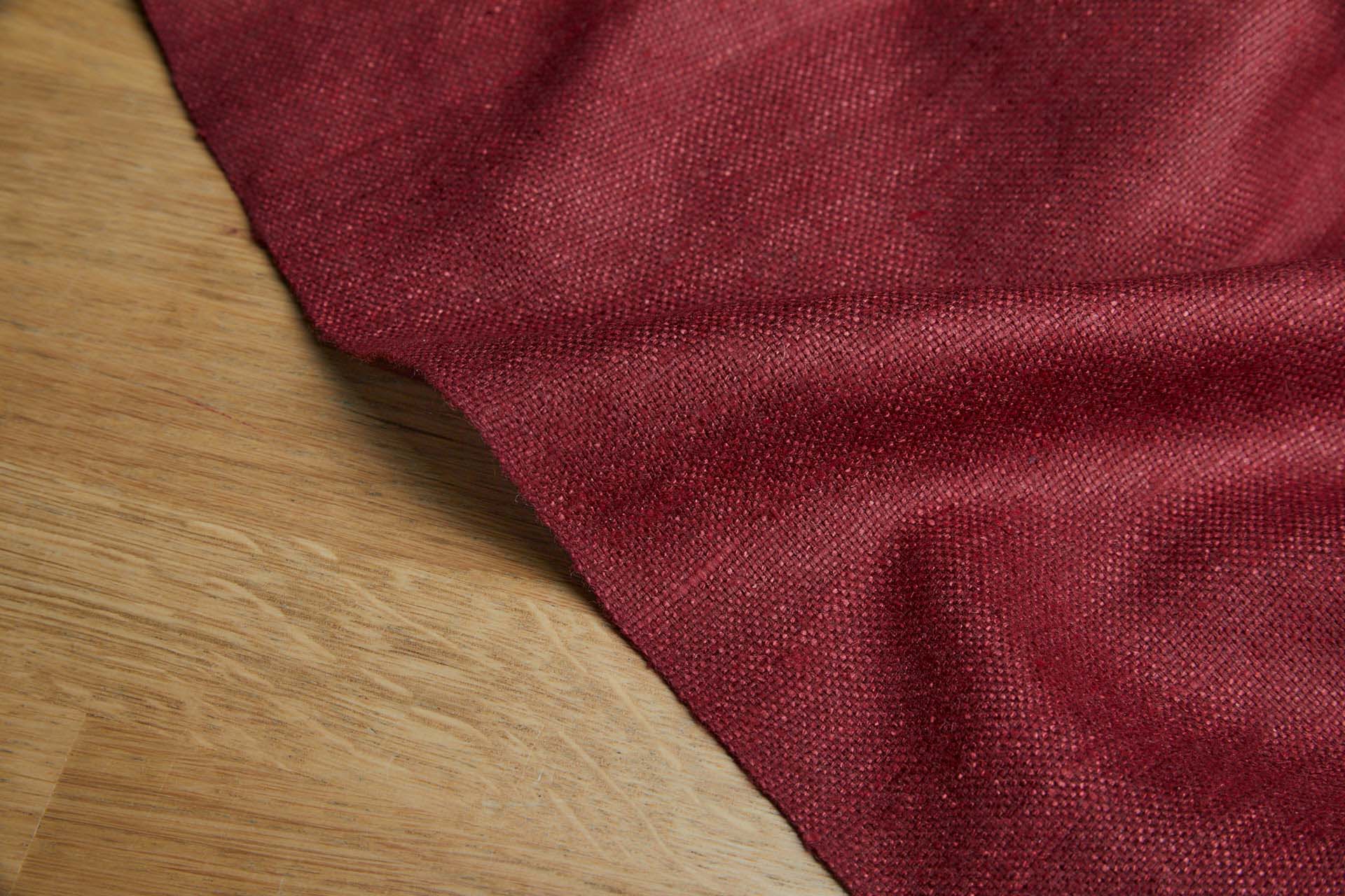 Silk Matka - Burgundy fabric, image 5 of 6