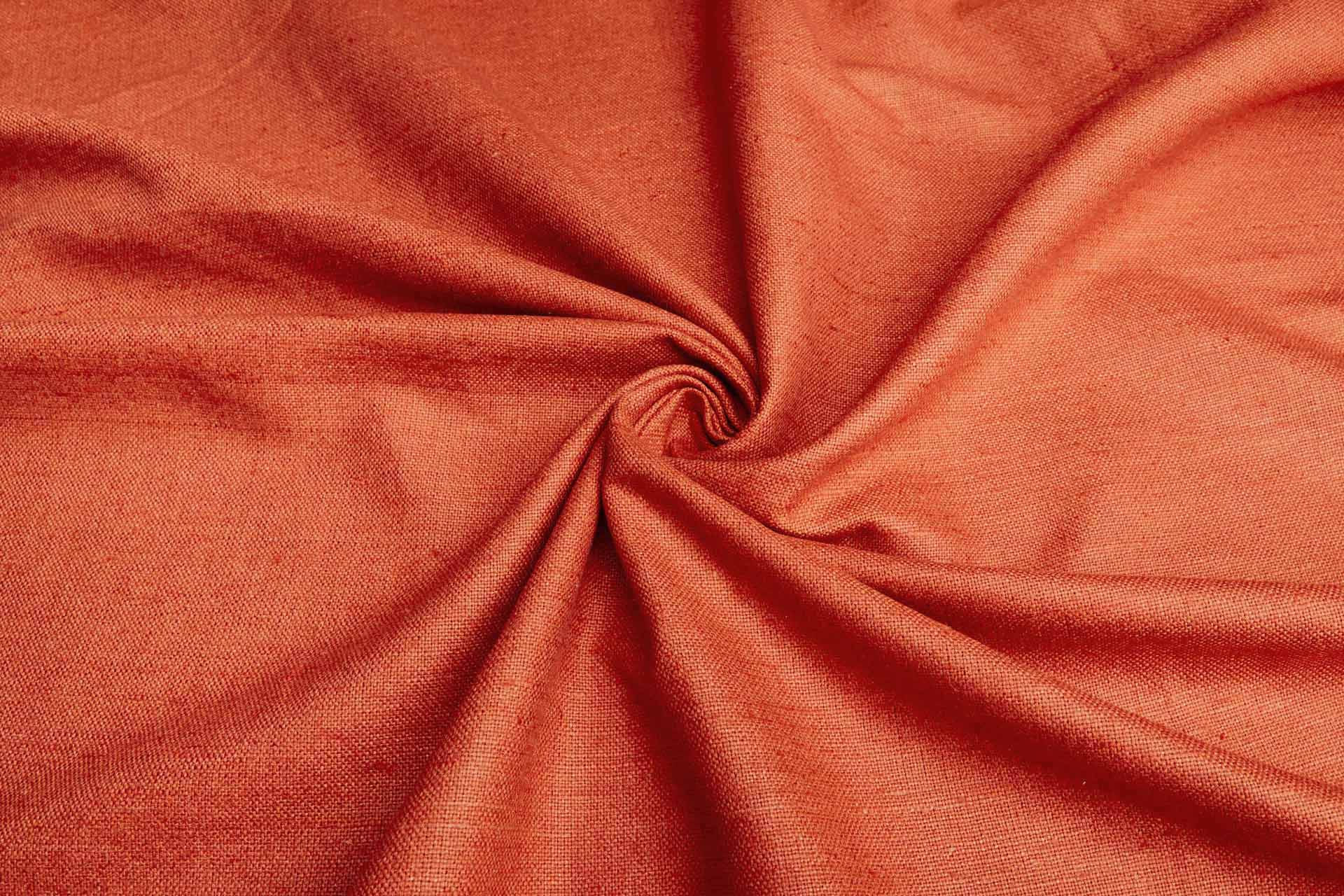 Silk Matka - Orange fabric