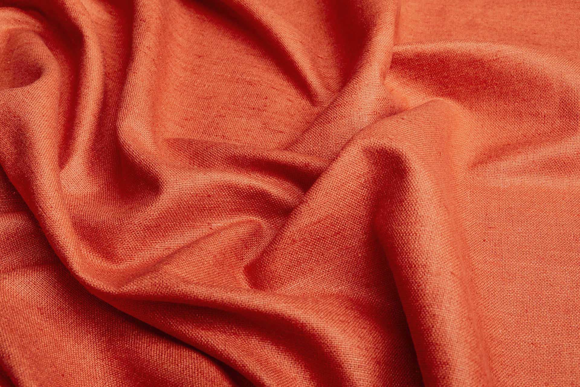 Silk Matka - Orange fabric, image 4 of 6